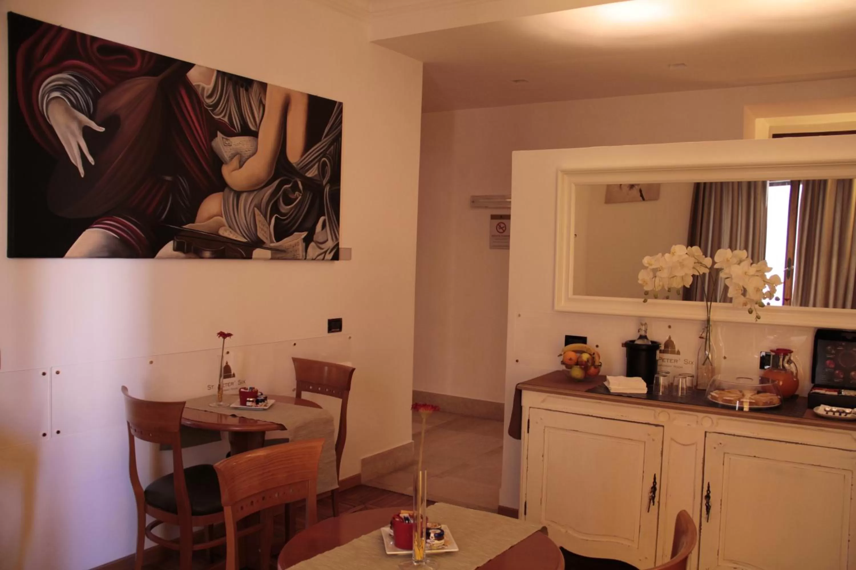 Restaurant/places to eat in St. Peter' Six Rooms & Suites