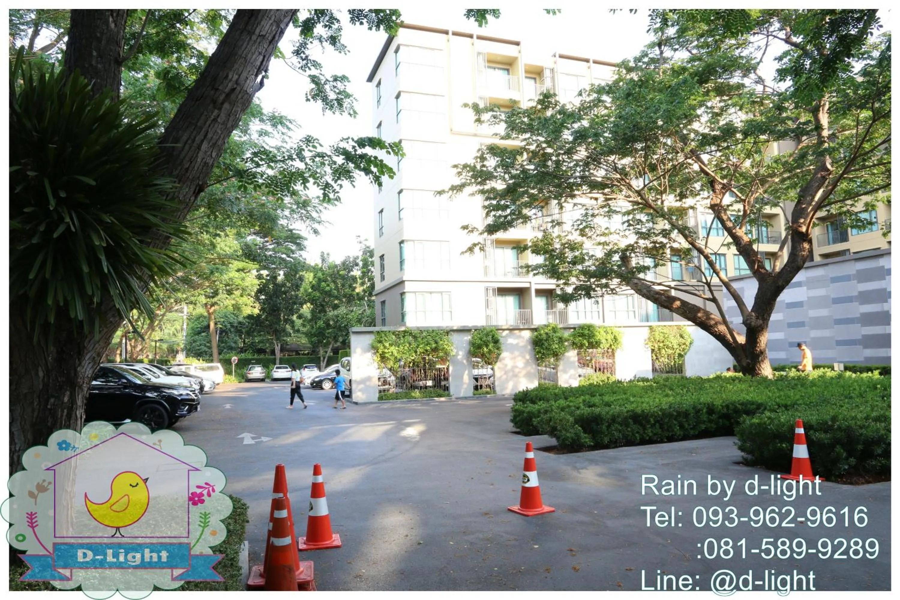 Facade/entrance in Rain Cha-am Hua Hin by D-light