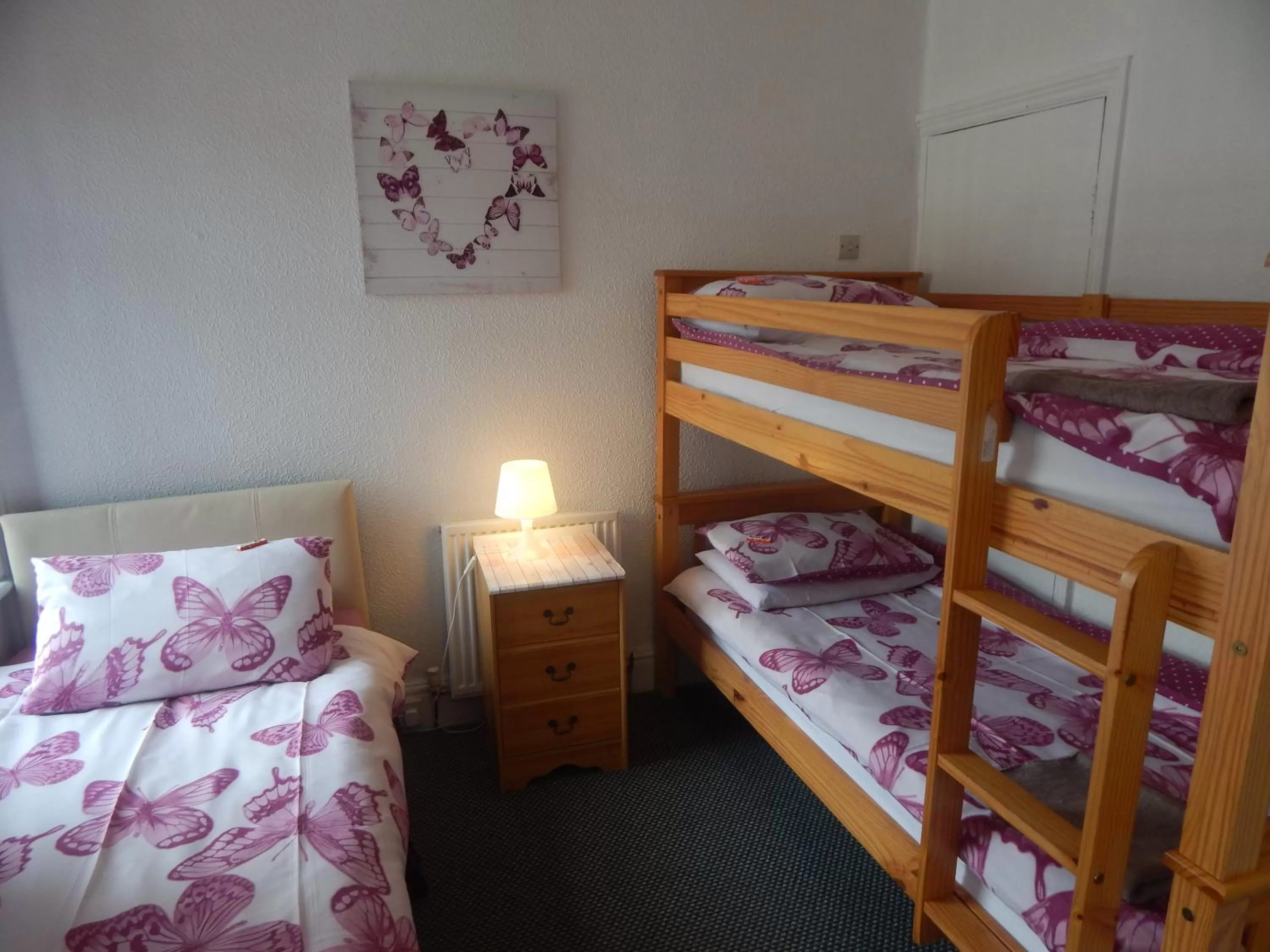 Bed in Llanryan Guest House