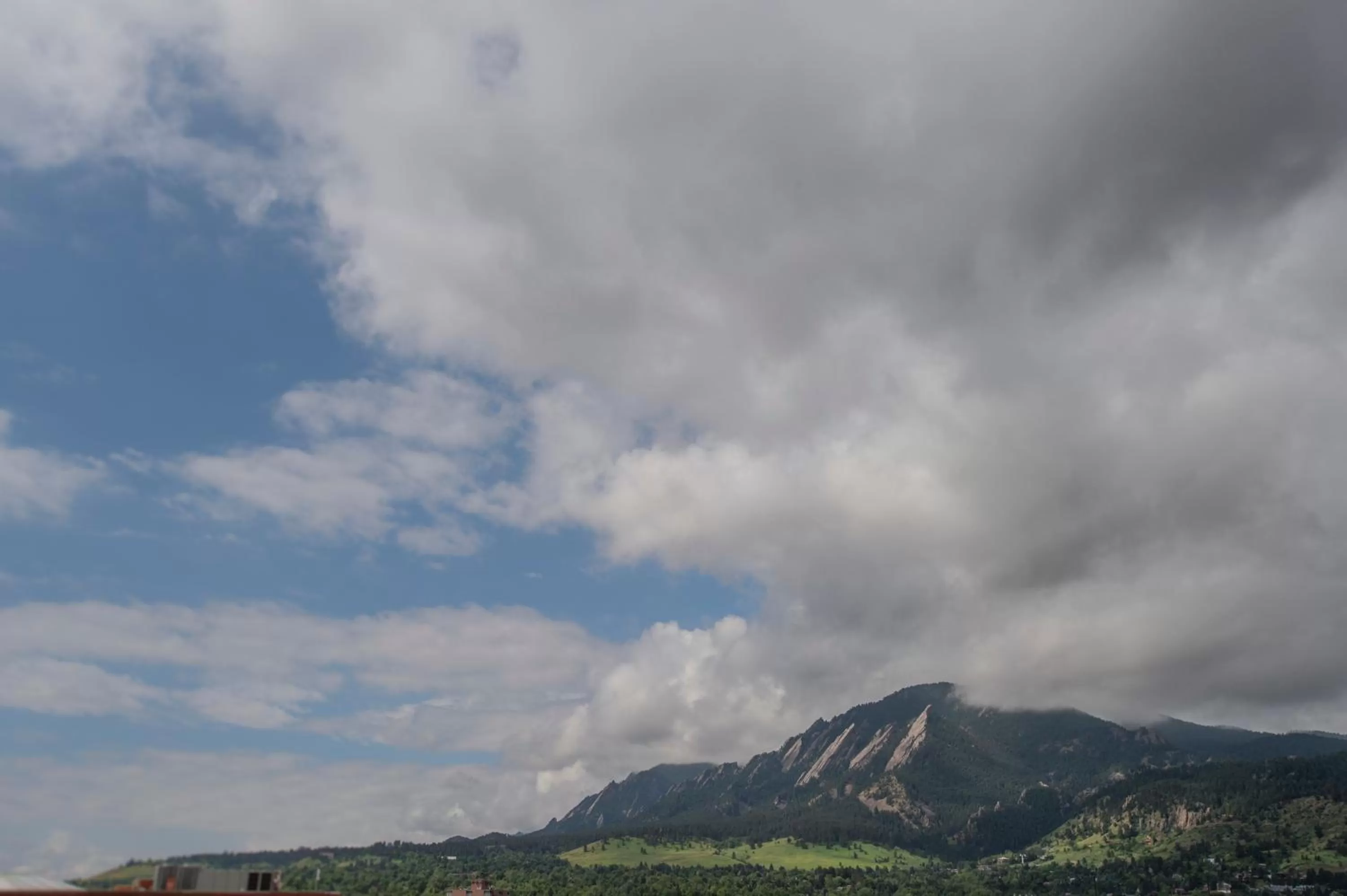 Mountain view in Hotel Boulderado