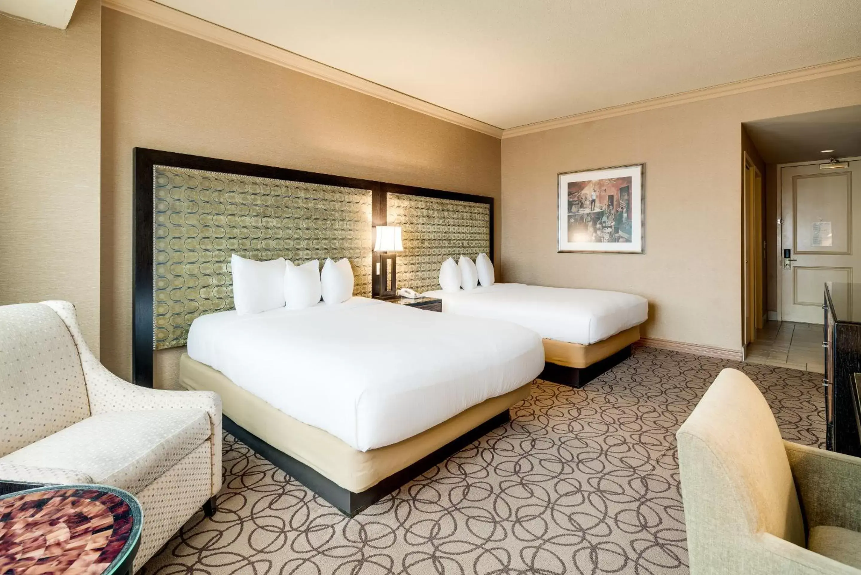 Ocean View Double Queen Family Room in Showboat Hotel Atlantic City Ocean View Double Queen Family Room in Showboat Hotel Atlantic City