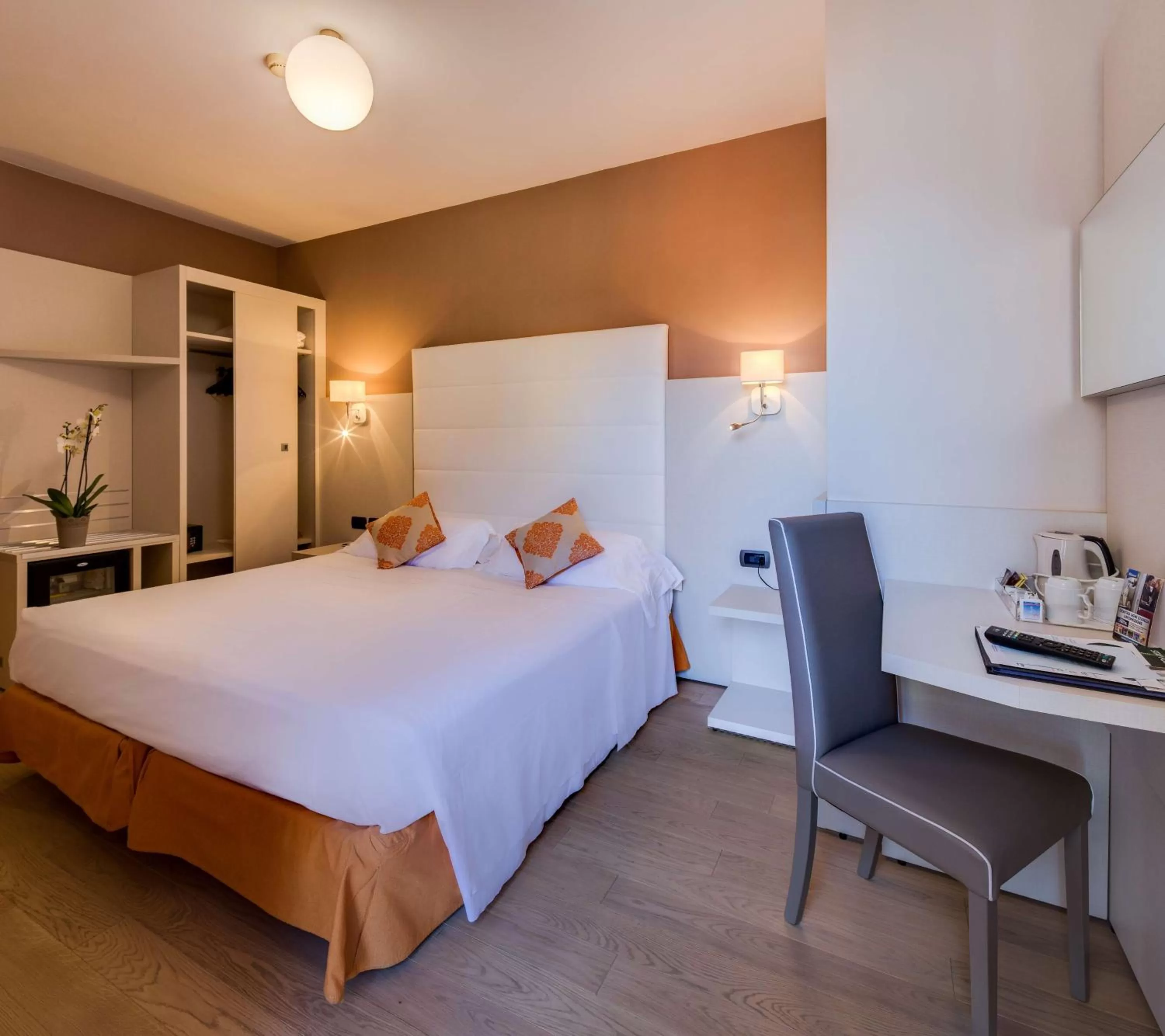 TV and multimedia, Bed in Best Western Regina Elena