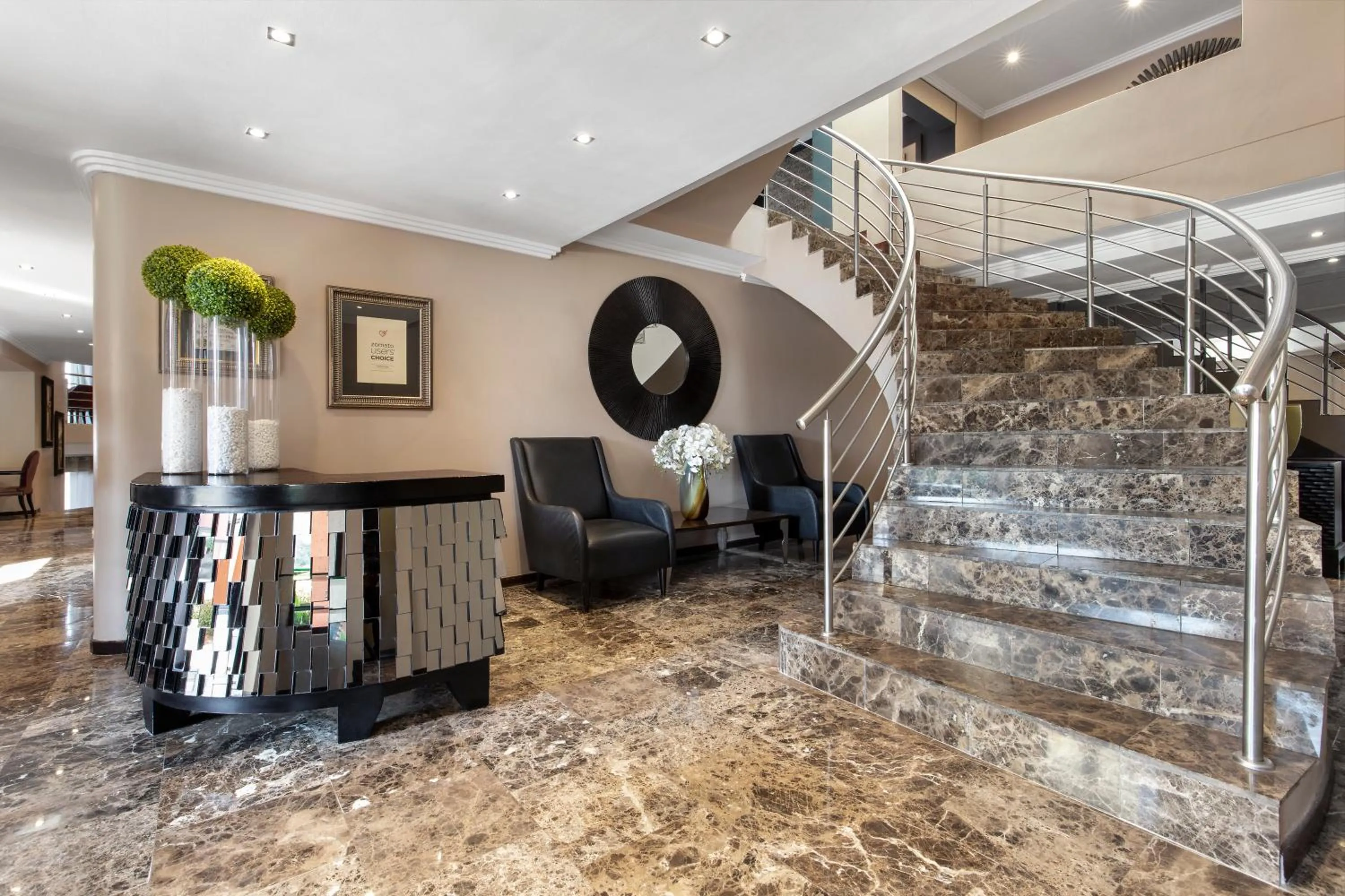 Lobby or reception in St Andrews Hotel and Spa