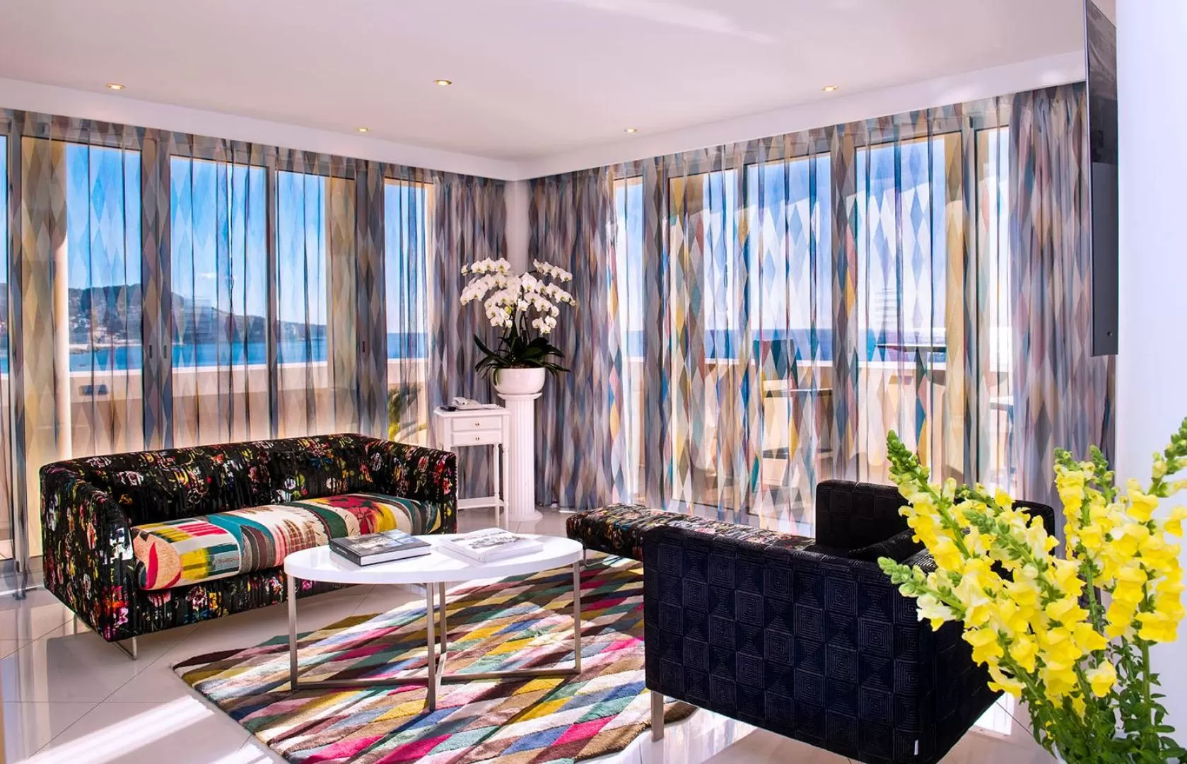 Decorative detail in Hôtel West End Promenade