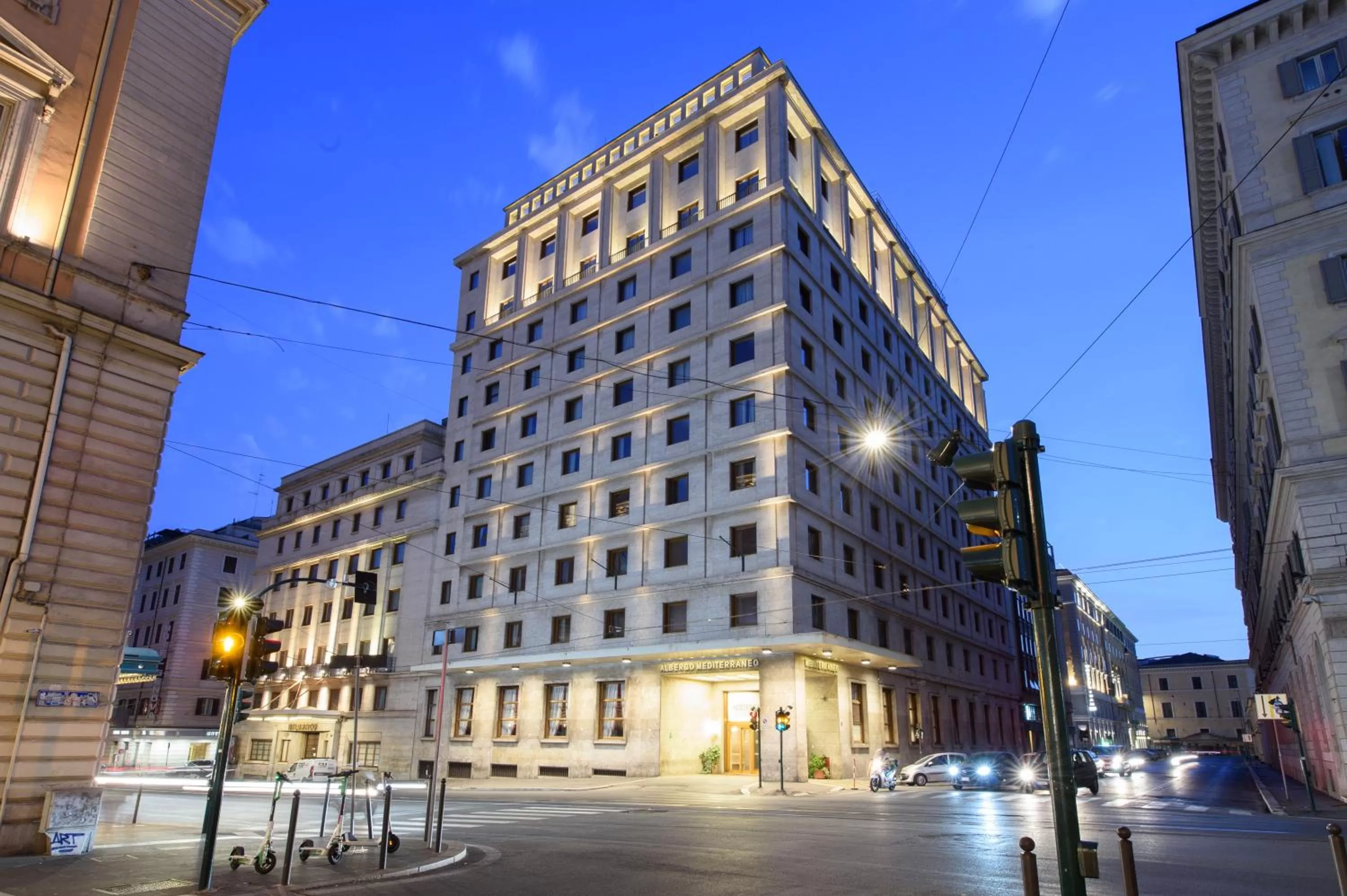 Property building in Bettoja Hotel Mediterraneo