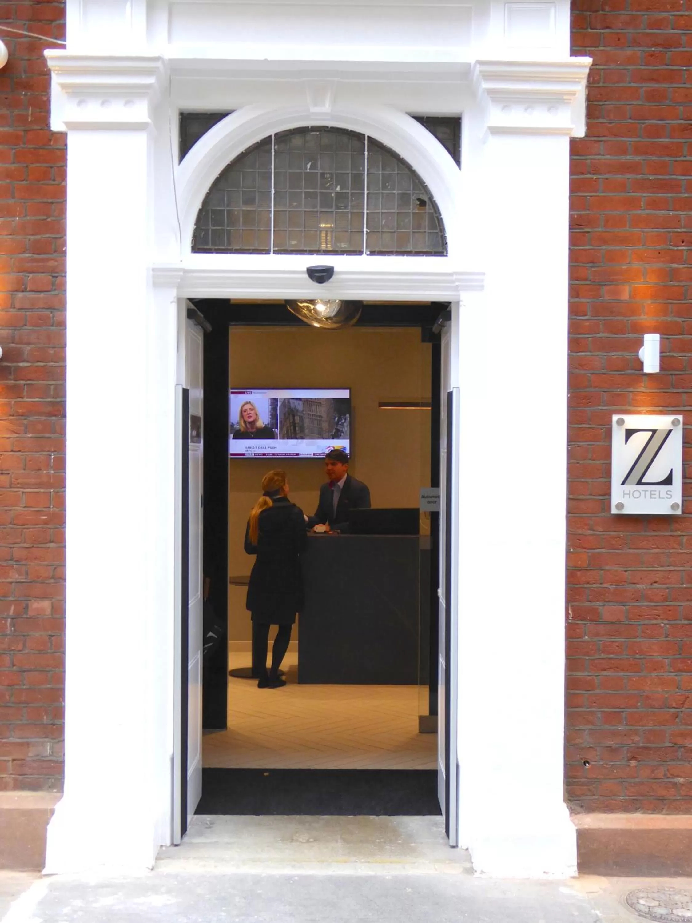 Facade/entrance in The Z Hotel Covent Garden