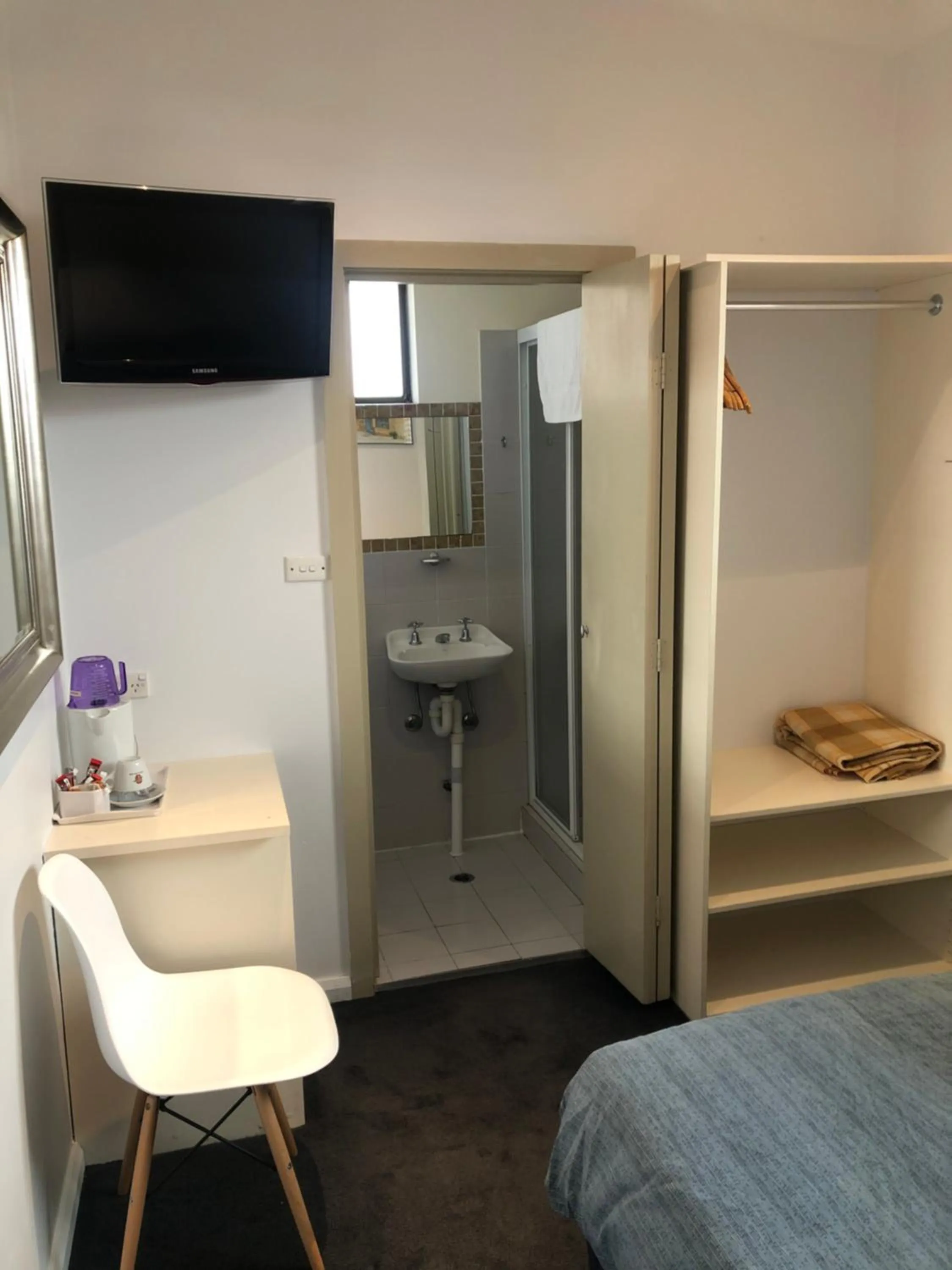 Bedroom in Hotel 59 Sydney