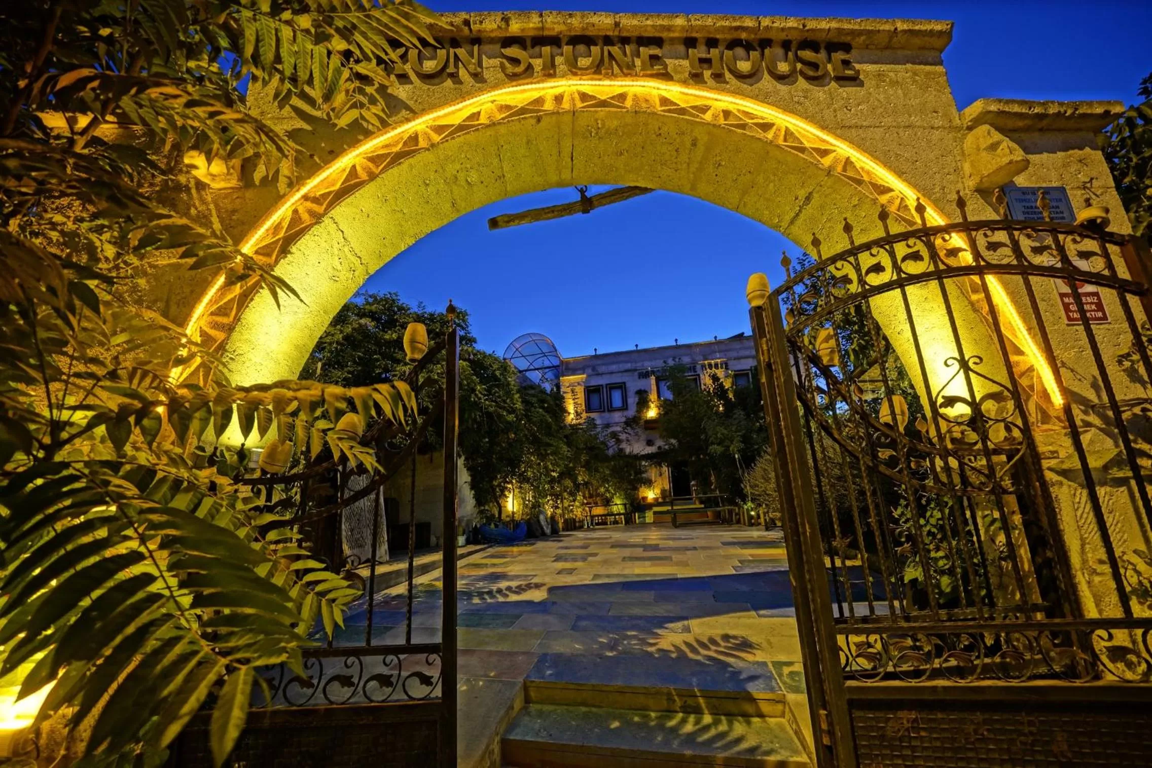 Facade/entrance in Maron Stone House