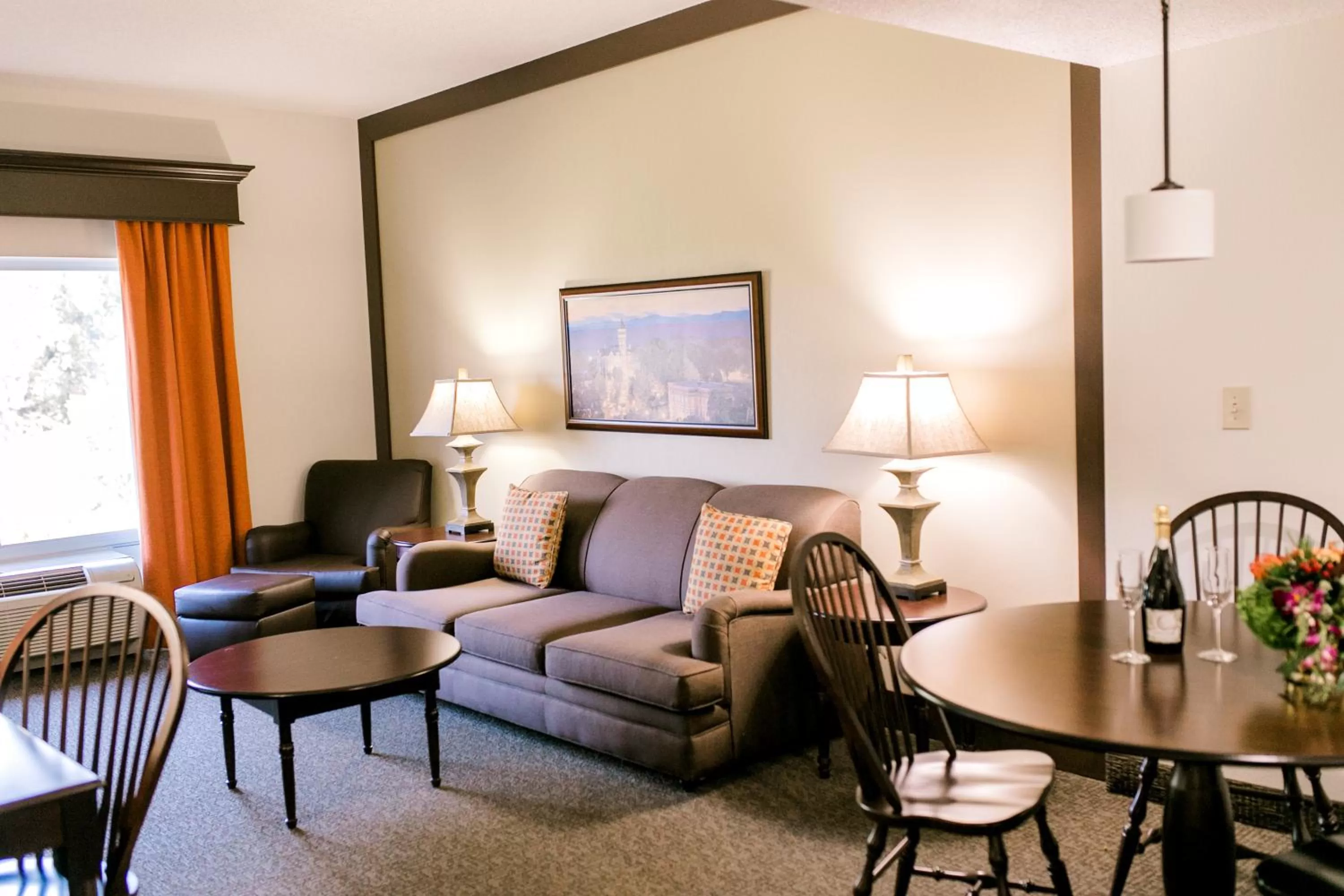 Living room in James F. Martin Inn