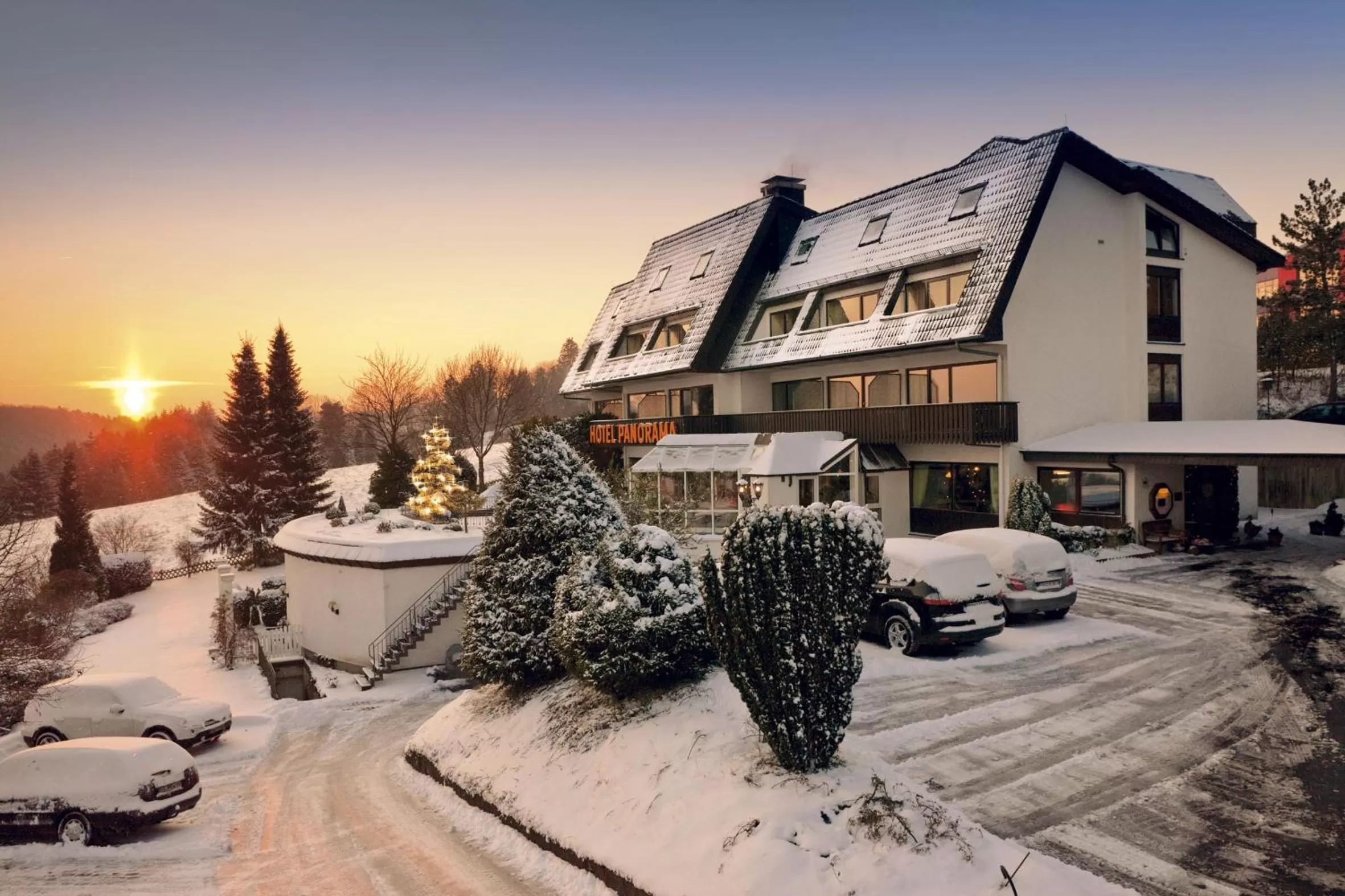 Facade/entrance in Hotel Panorama