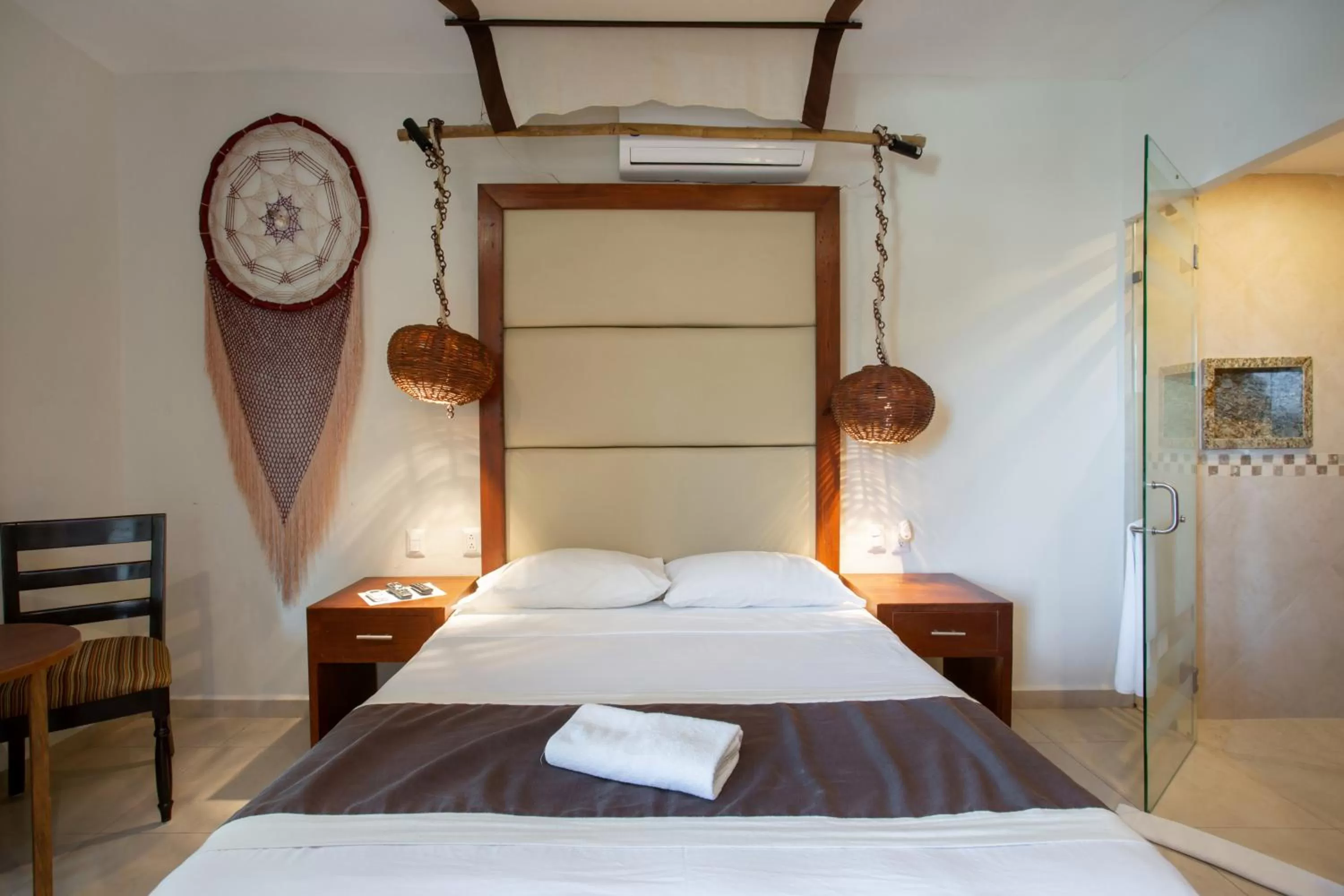 Bed in Villas Valentina