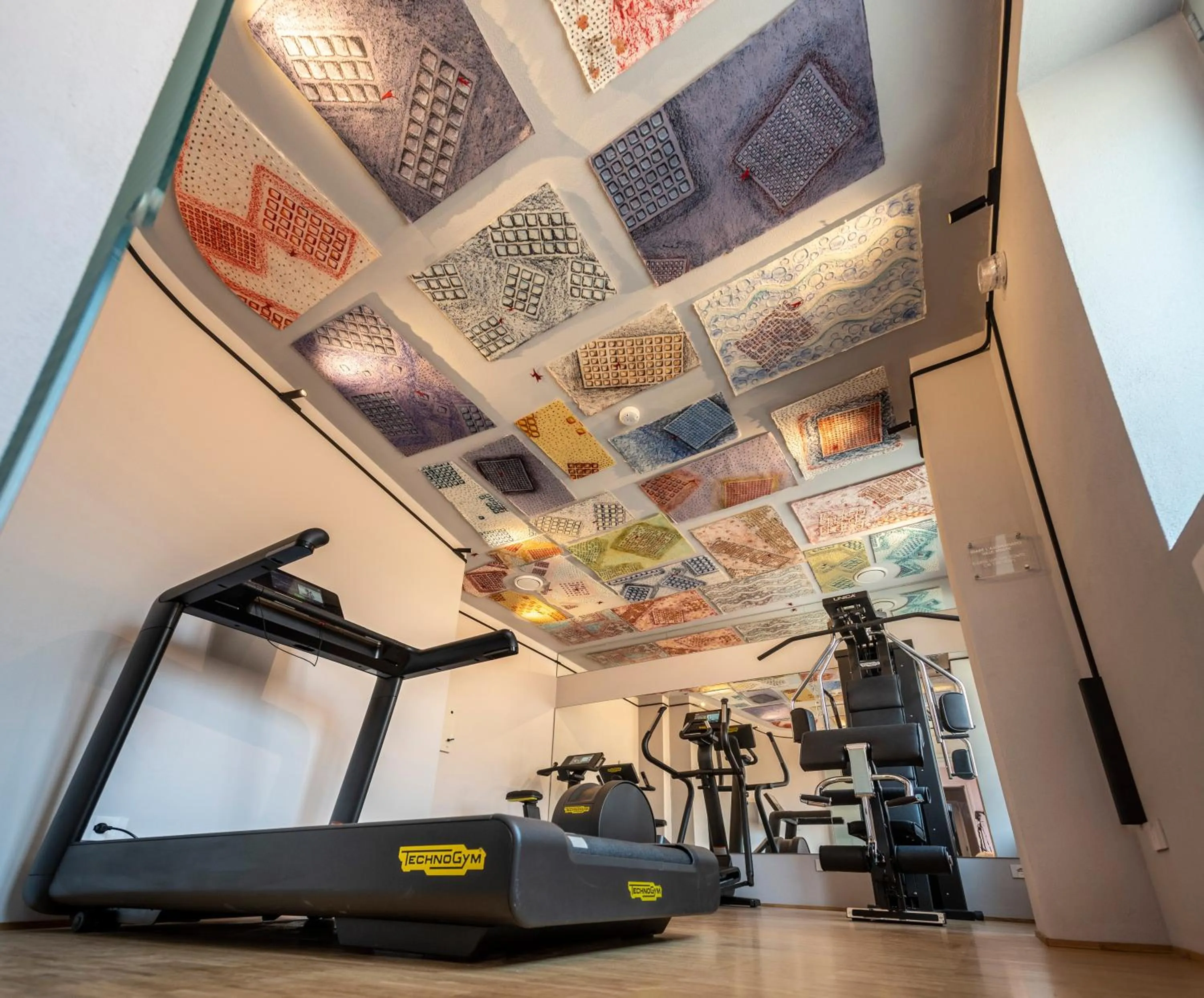 Fitness centre/facilities in Albergo Cantine Ascheri