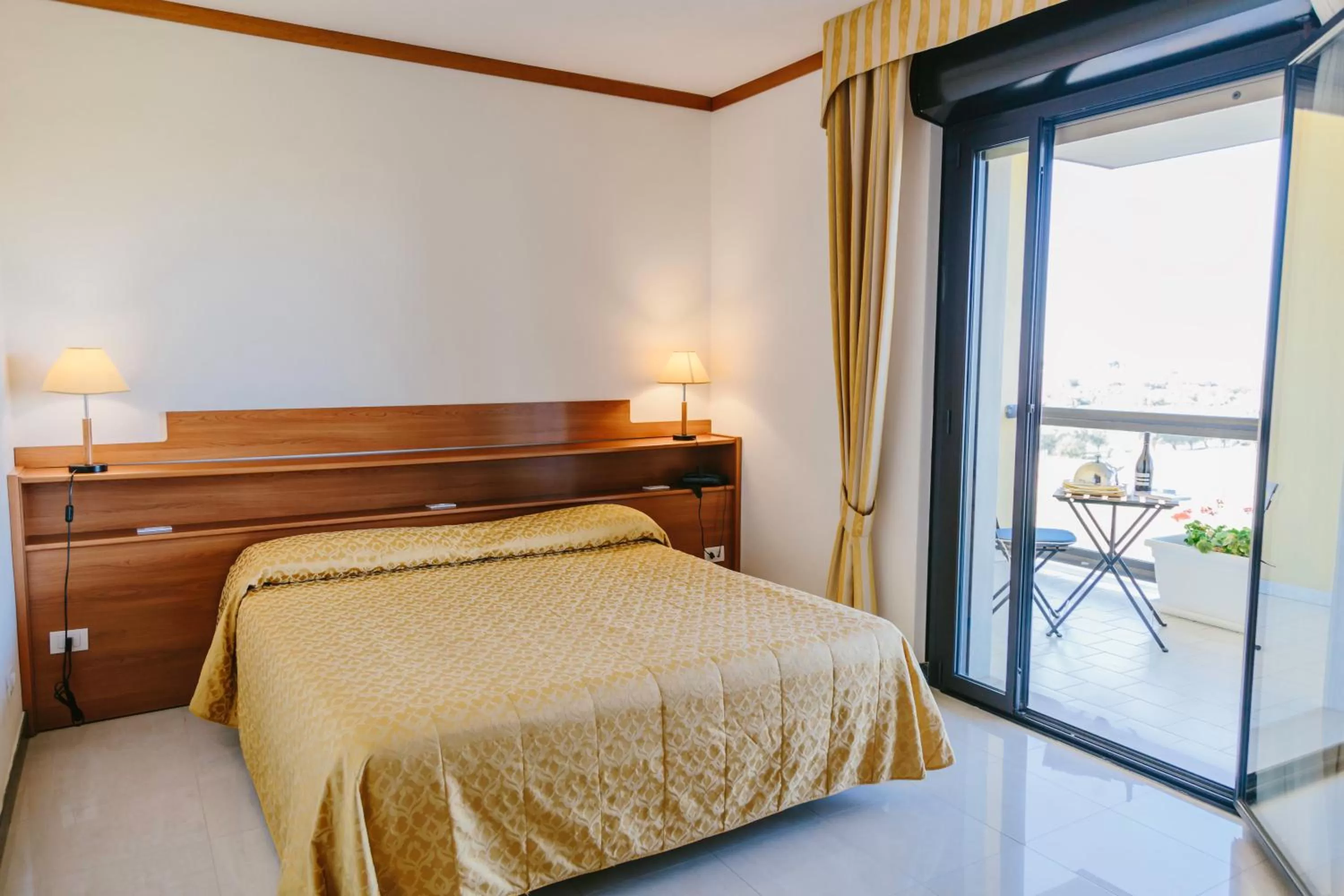 Bed in Hotel Residence Federiciano