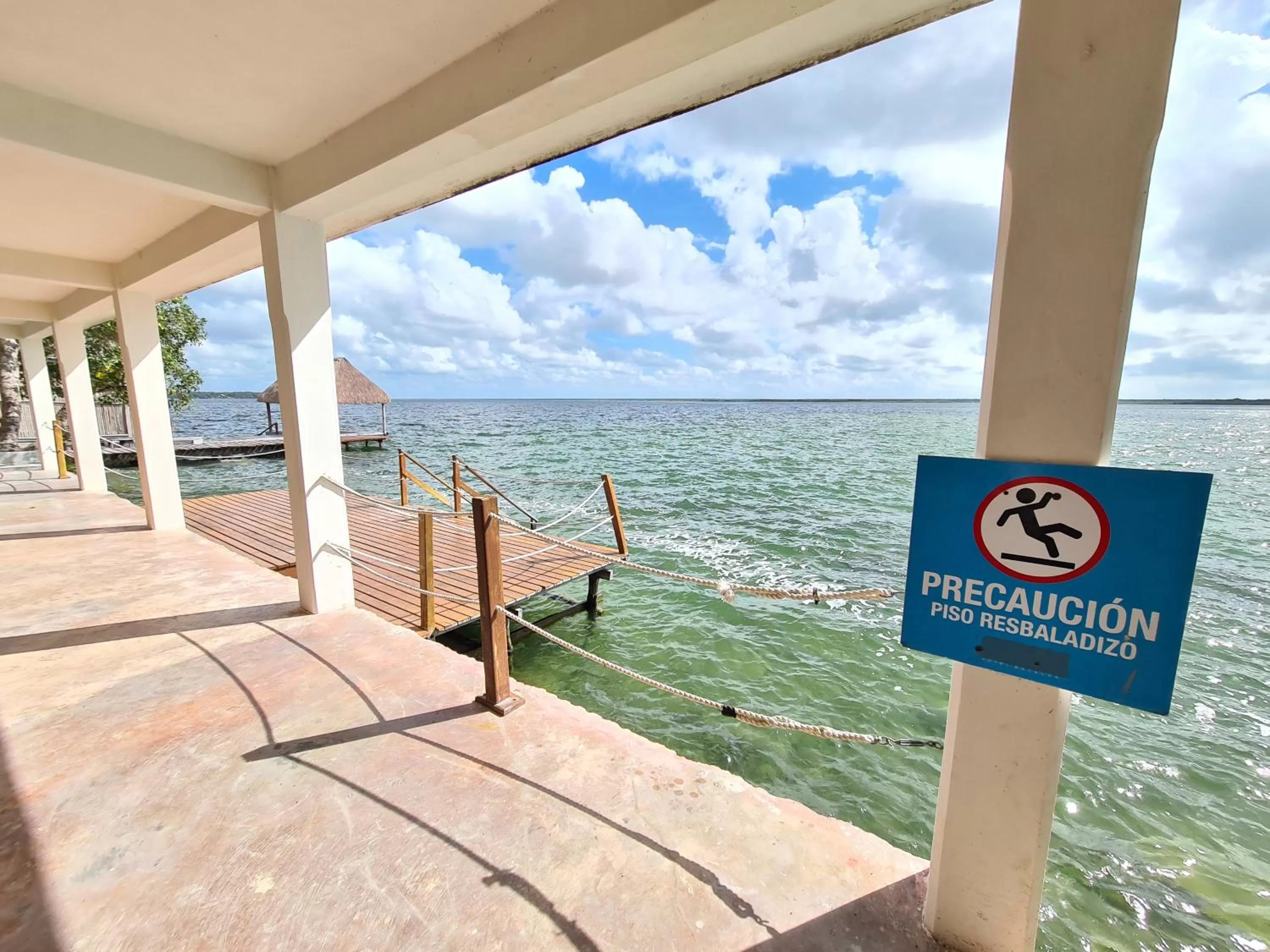 Beach in Hotel Vista Laguna Bacalar