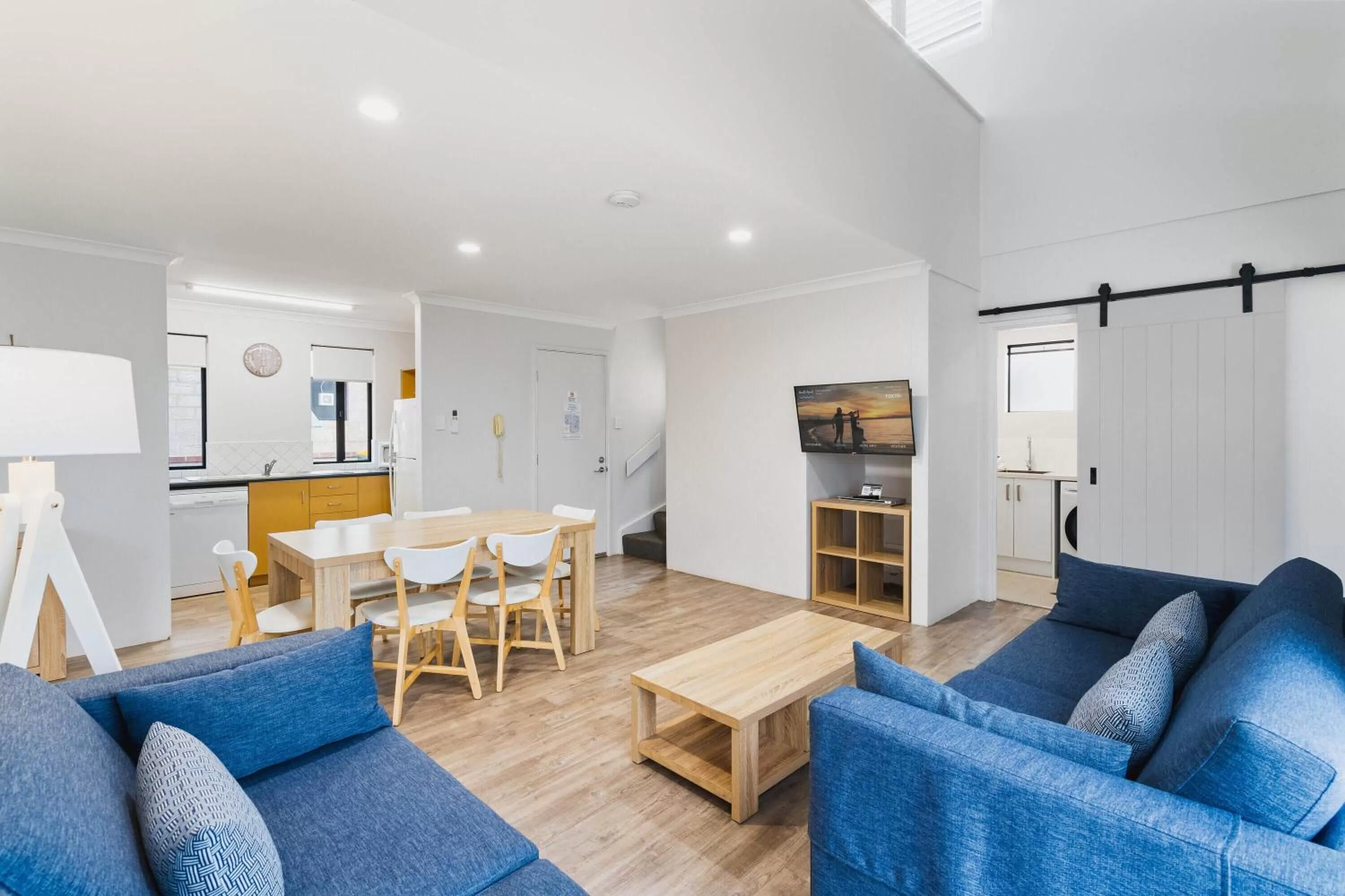 Seating area in Amalfi Resort Busselton's Best Kept Secret