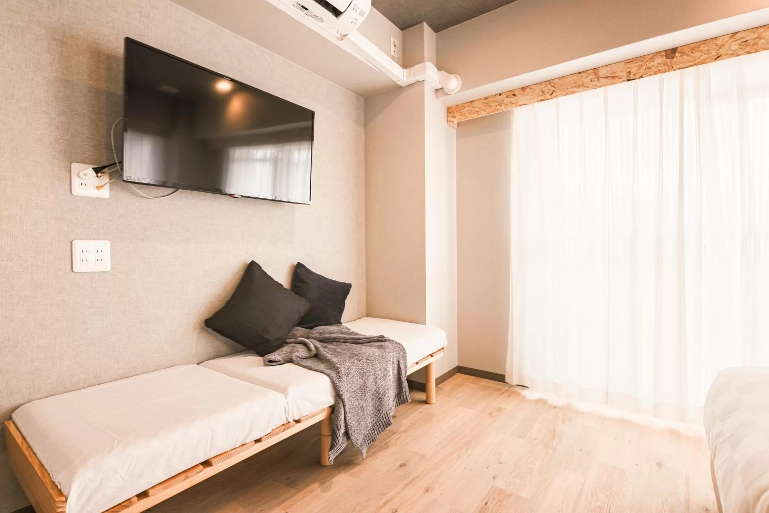 TV and multimedia, Bed in WAYFARER Kyoto Shijo