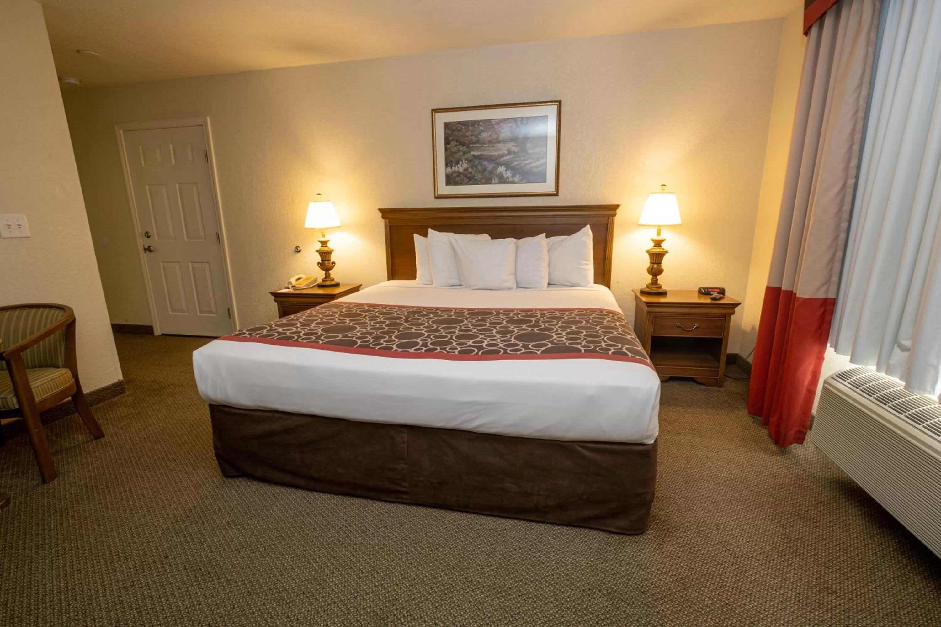 Photo of the whole room, Bed in Hilltop Inn & Suites, near Foxwoods Casino