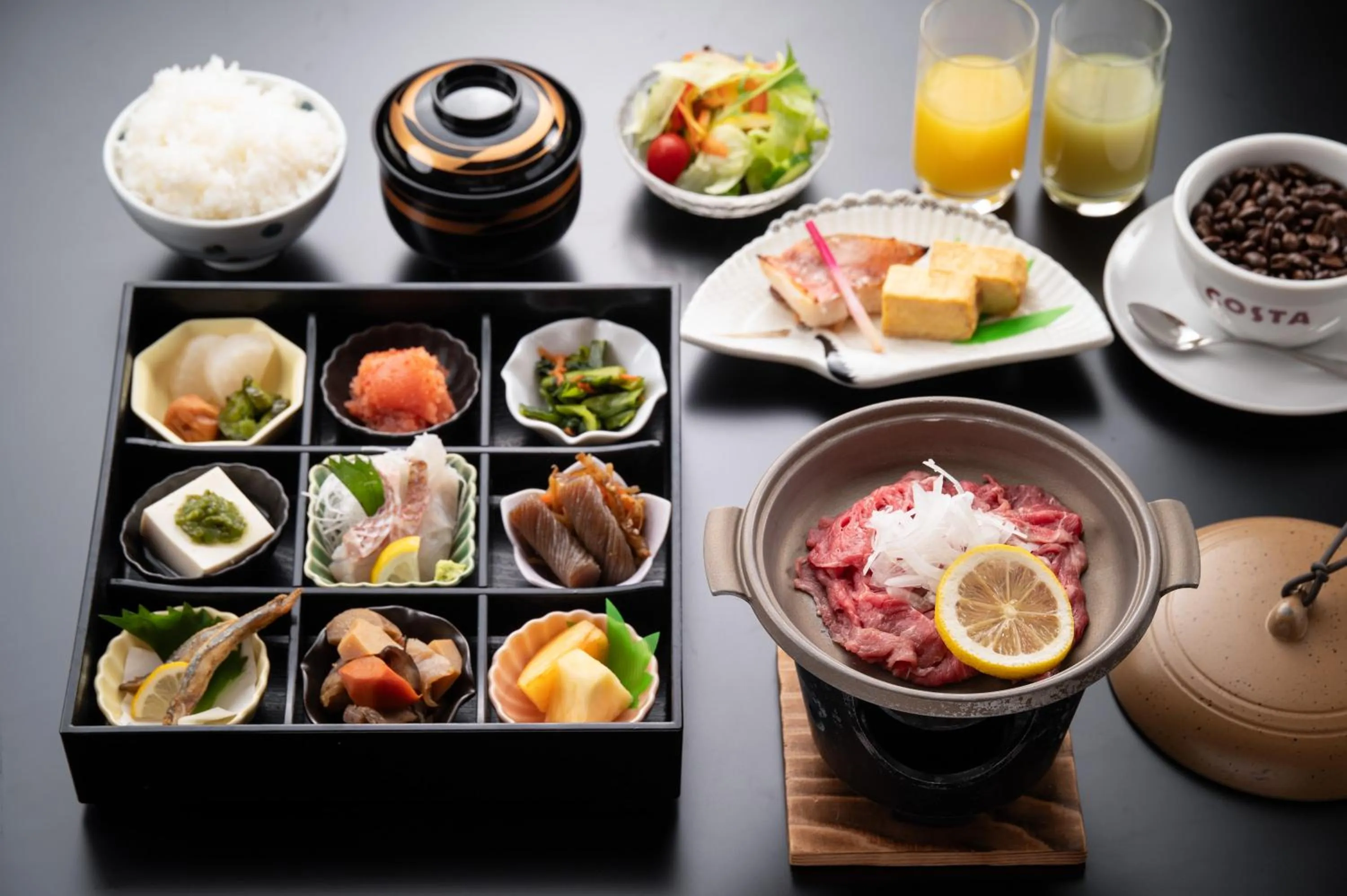 Breakfast in Hotel Resol Sasebo