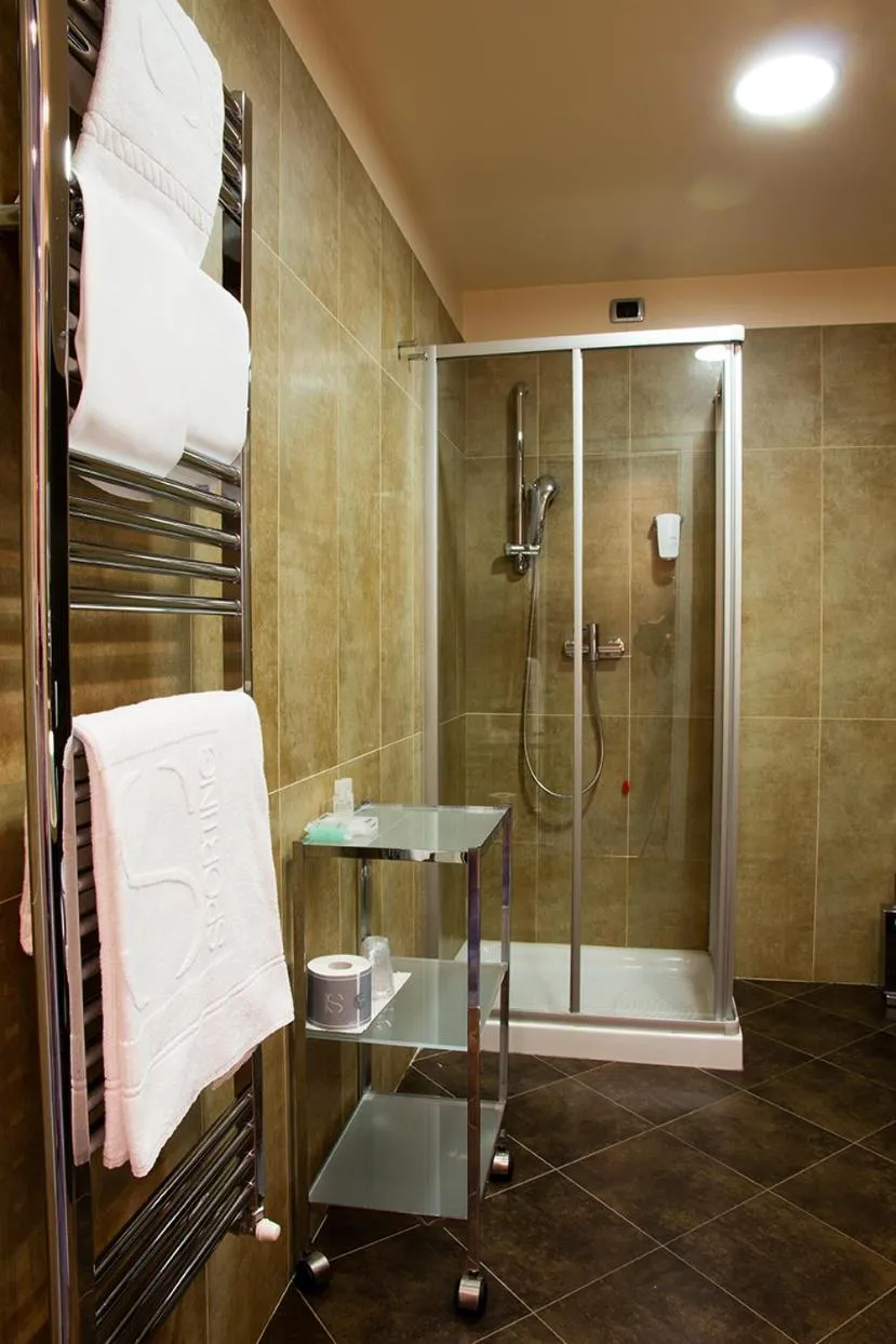 Shower in Hotel Sporting Cologno