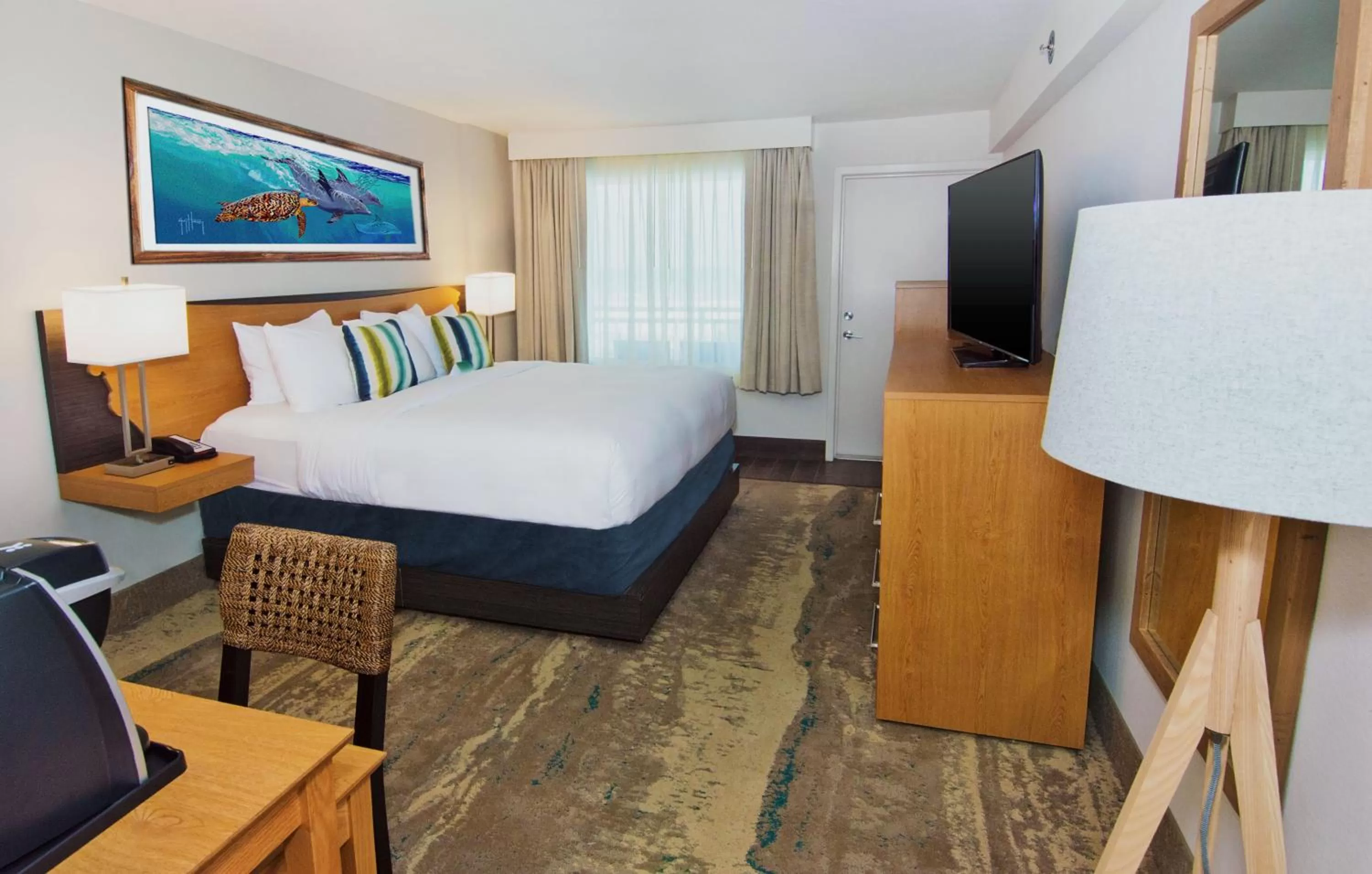 Photo of the whole room, Bed in Guy Harvey Resort on Saint Augustine Beach