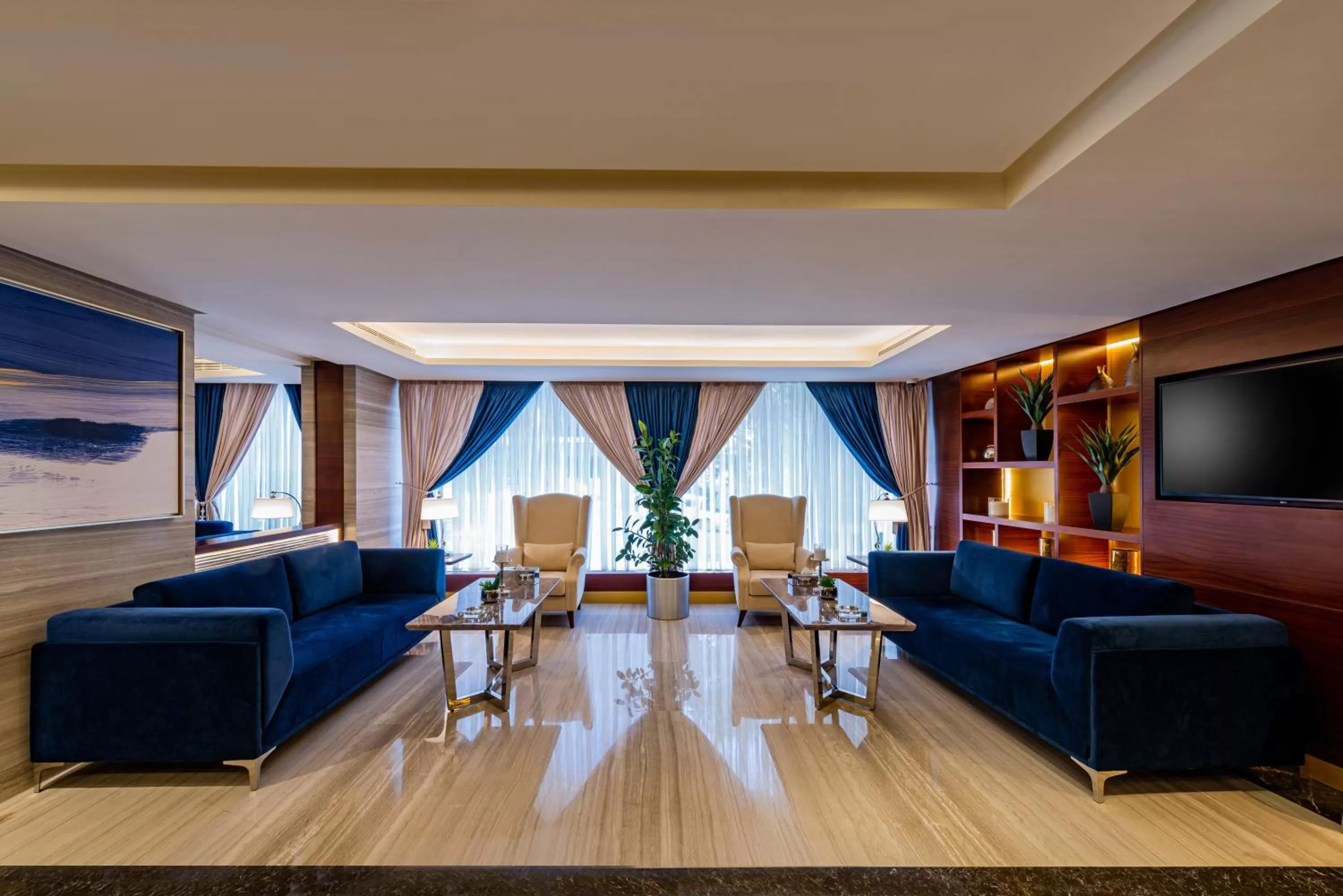 Lobby or reception in Blue Diamond Hotel Jeddah