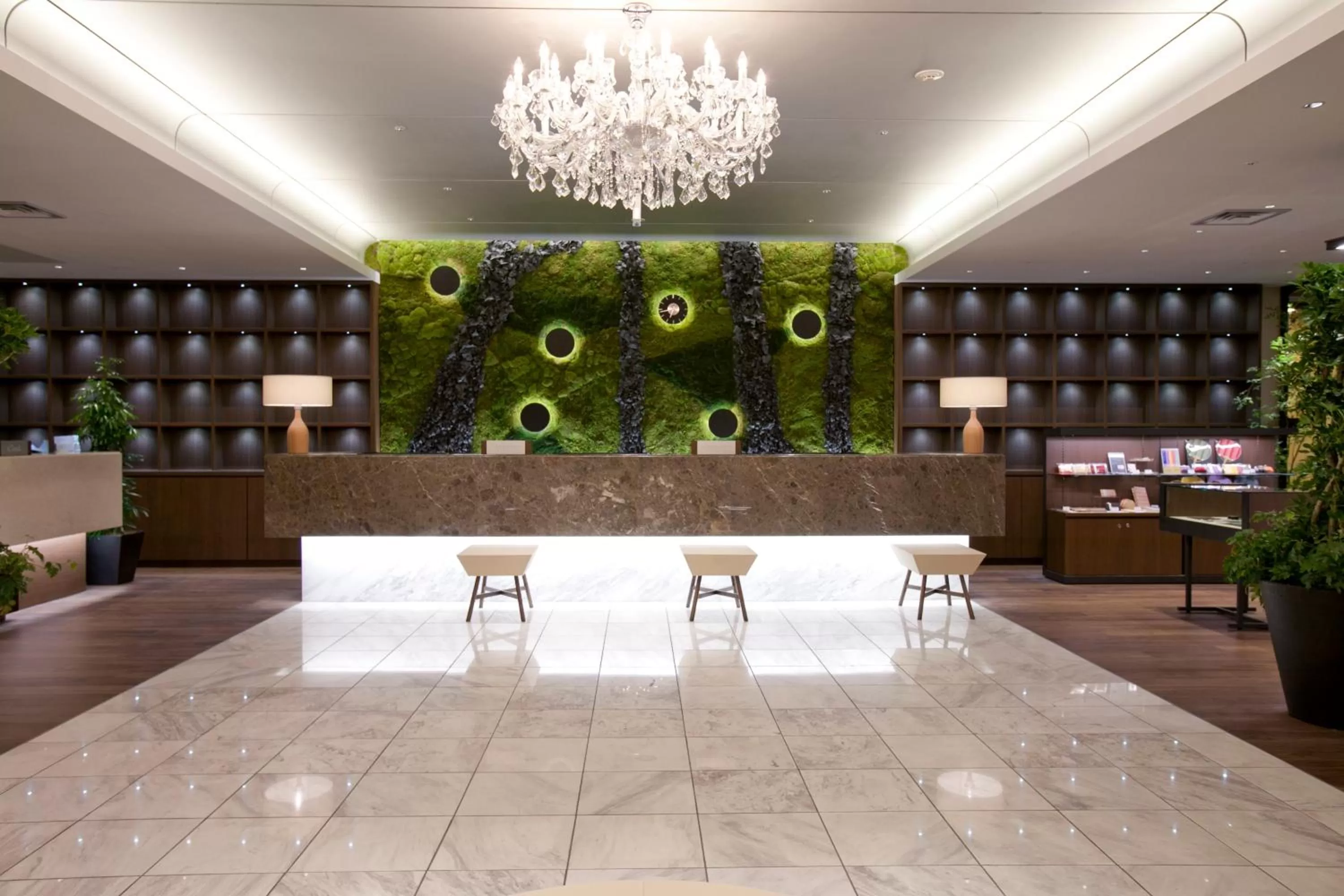 Lobby or reception in Solaria Nishitetsu Hotel Fukuoka