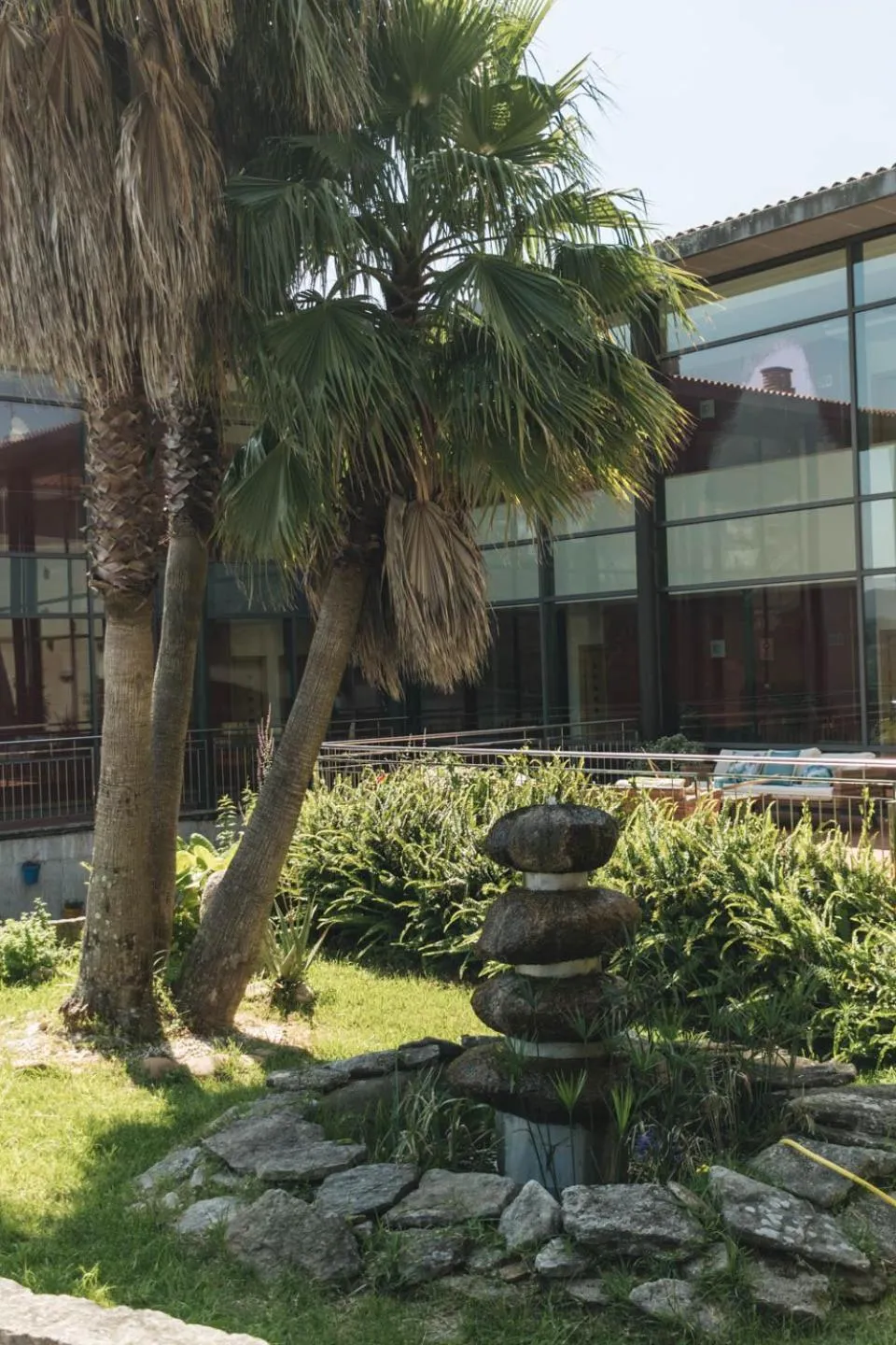 Garden in Peregrina Hotel