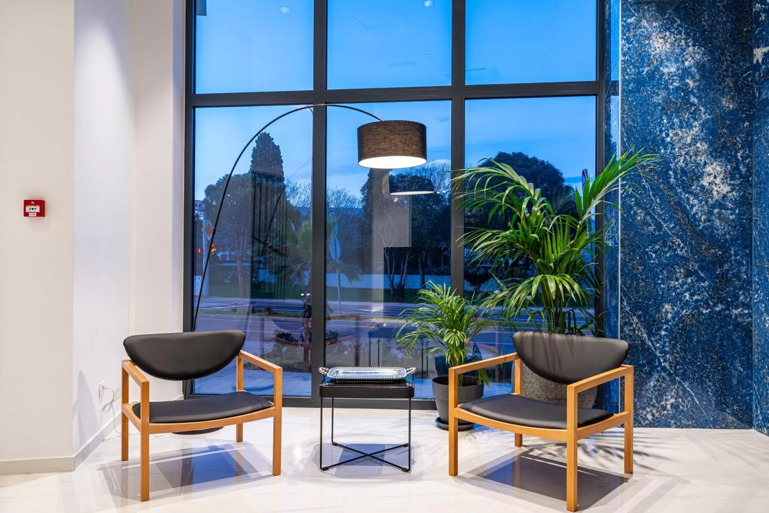 Seating area in Miramare Hotel
