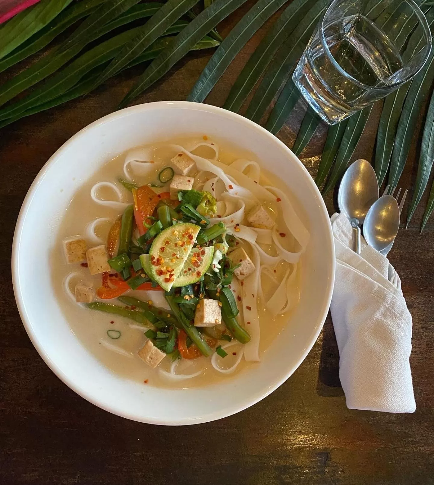 Dinner in Bird Island Bungalows