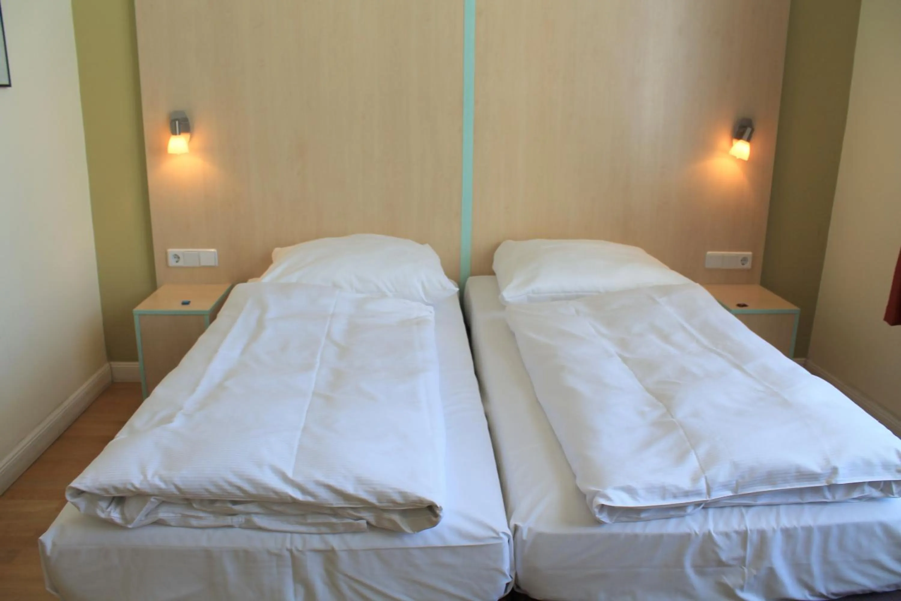 Bed in Hotel Hansablick