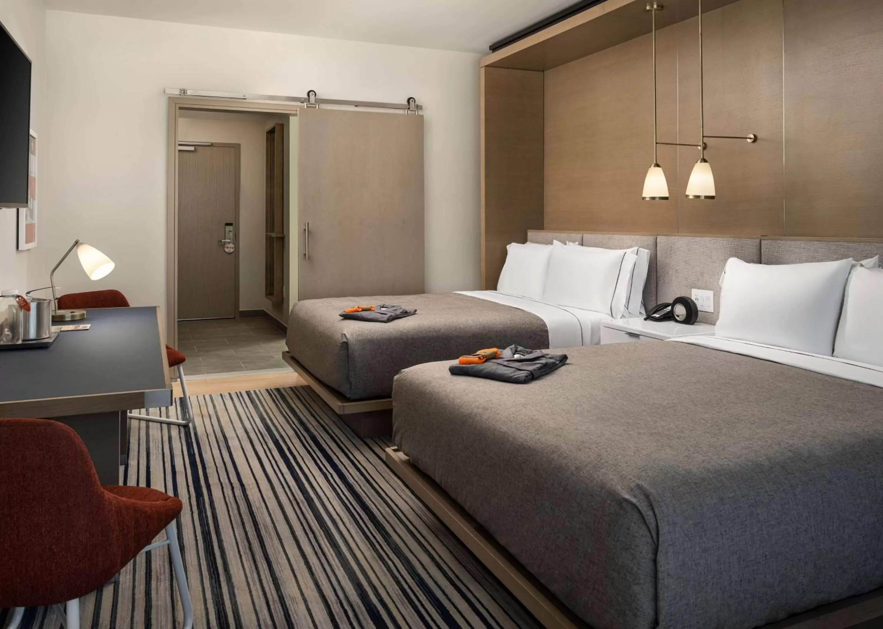 Bedroom, Bed in Canopy By Hilton Dallas Frisco Station