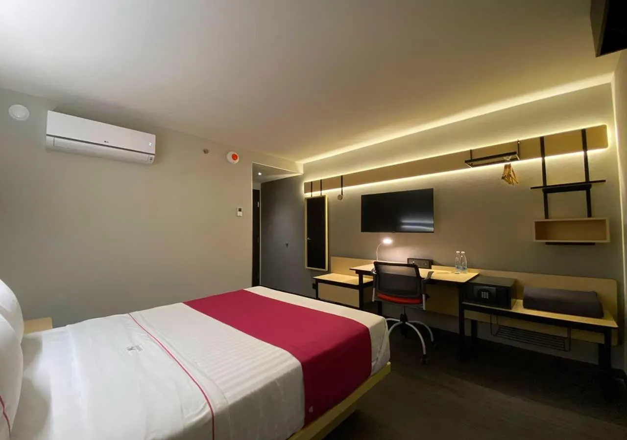 Bed in Hotel MX mas cuautitlan Izcalli, Trademark by Wyndham