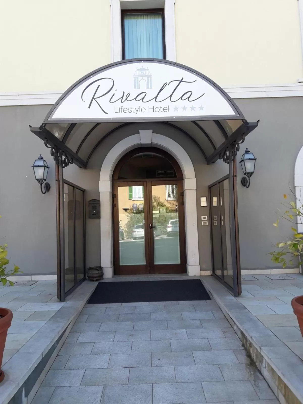 Facade/entrance in Rivalta Life Style Hotel