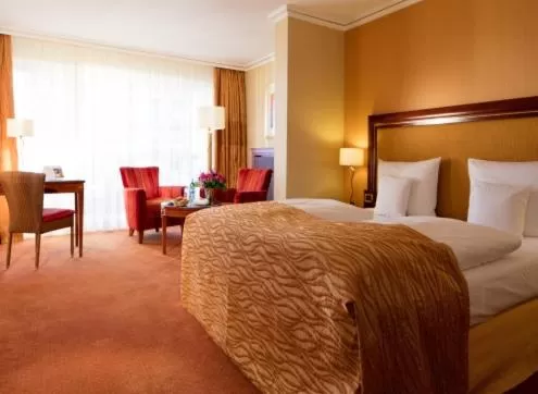 Bedroom, Bed in Hotel Gran BelVeder & Ostsee Therme Resort & Spa