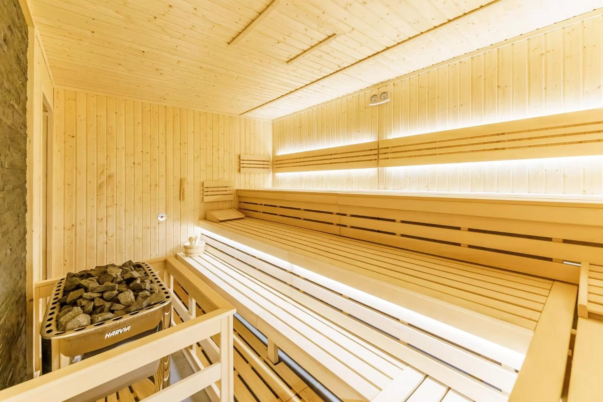 Sauna in FACTORY RESORT wellness & spa