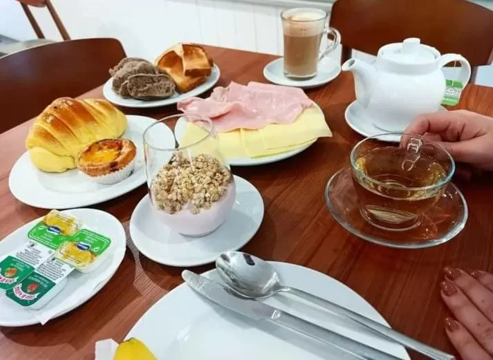 Continental breakfast in Camões Apartments