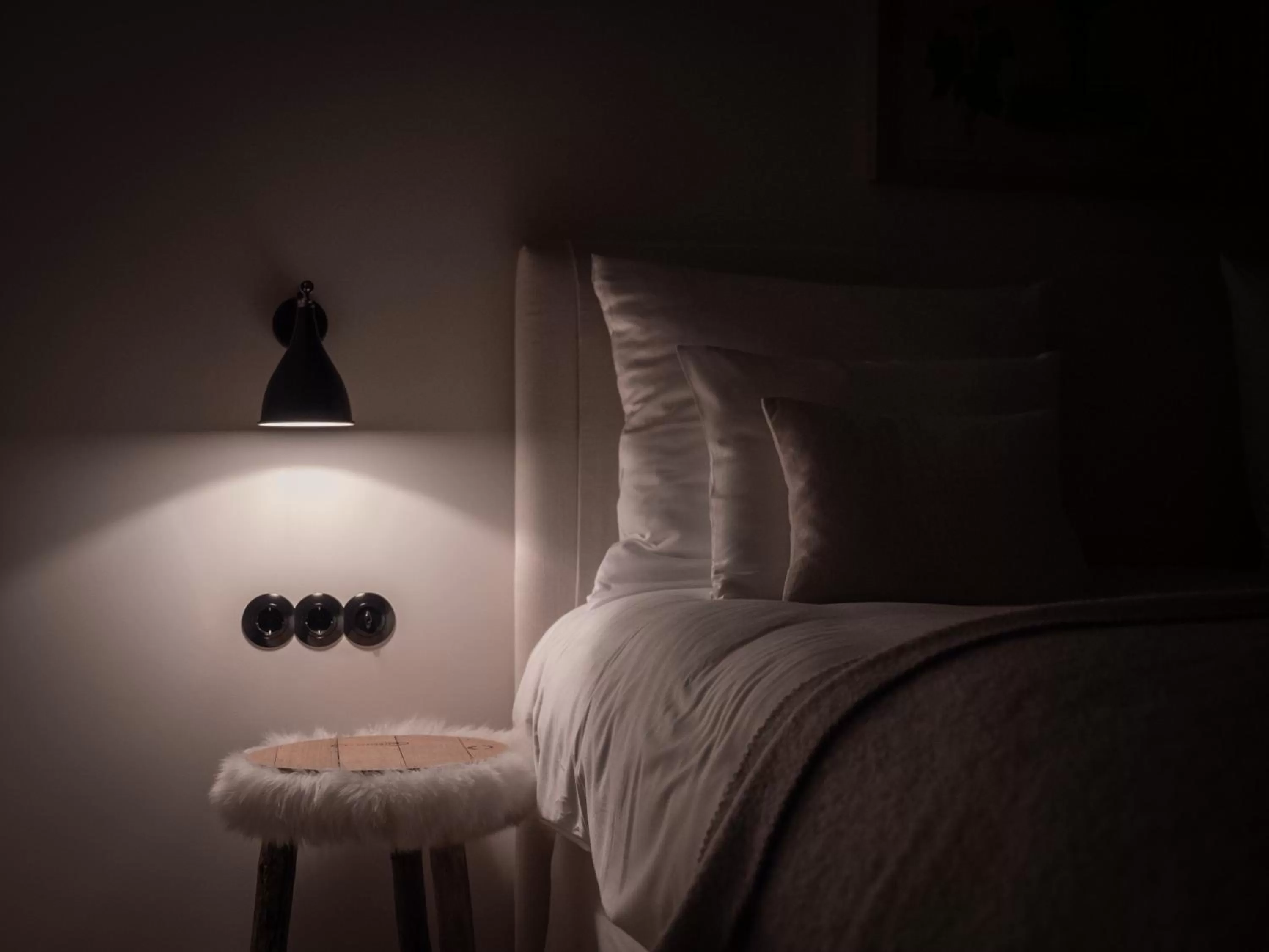 Bed in Alpenloge Hotel