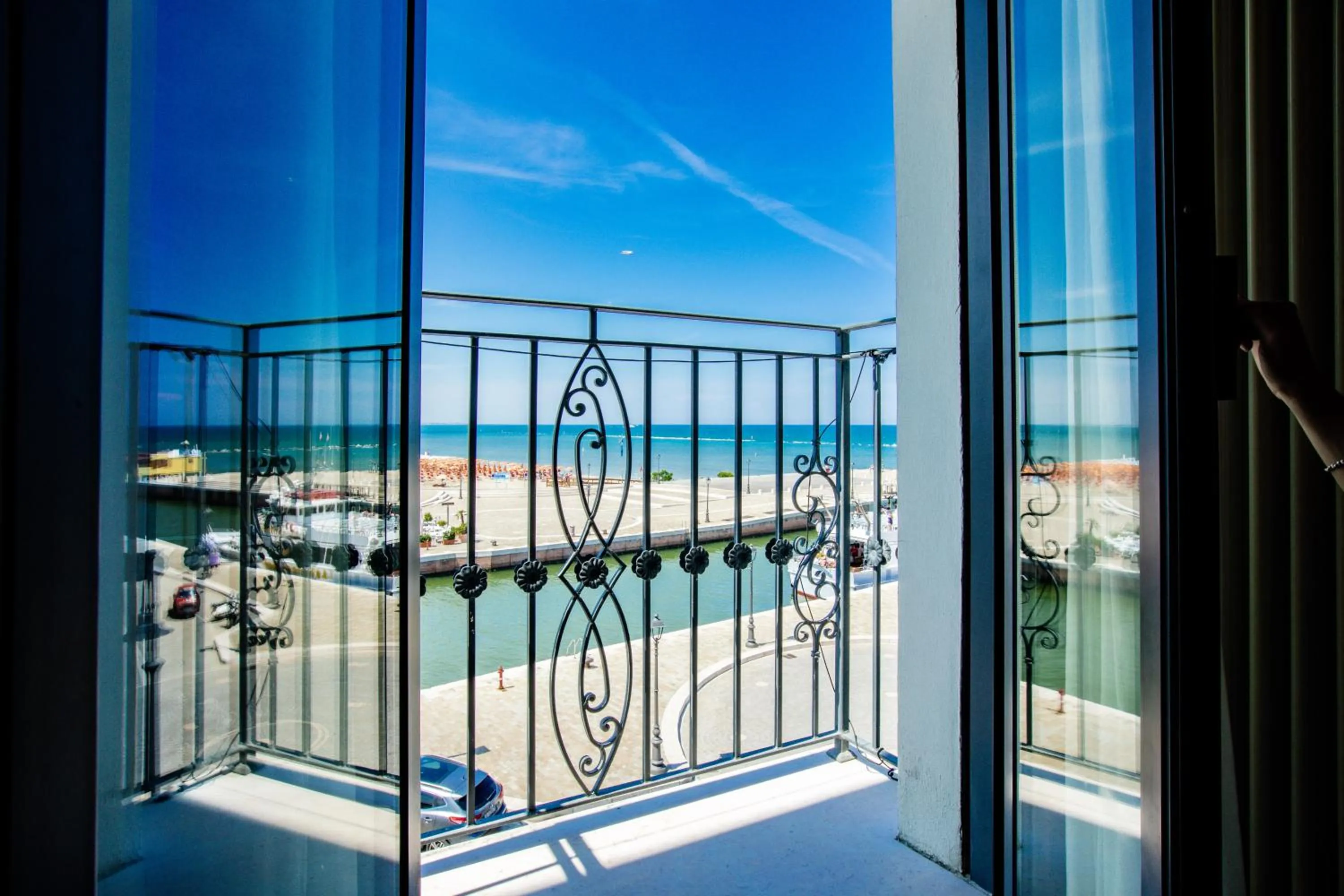 Sea view in Miramare Hotel Ristorante Convegni