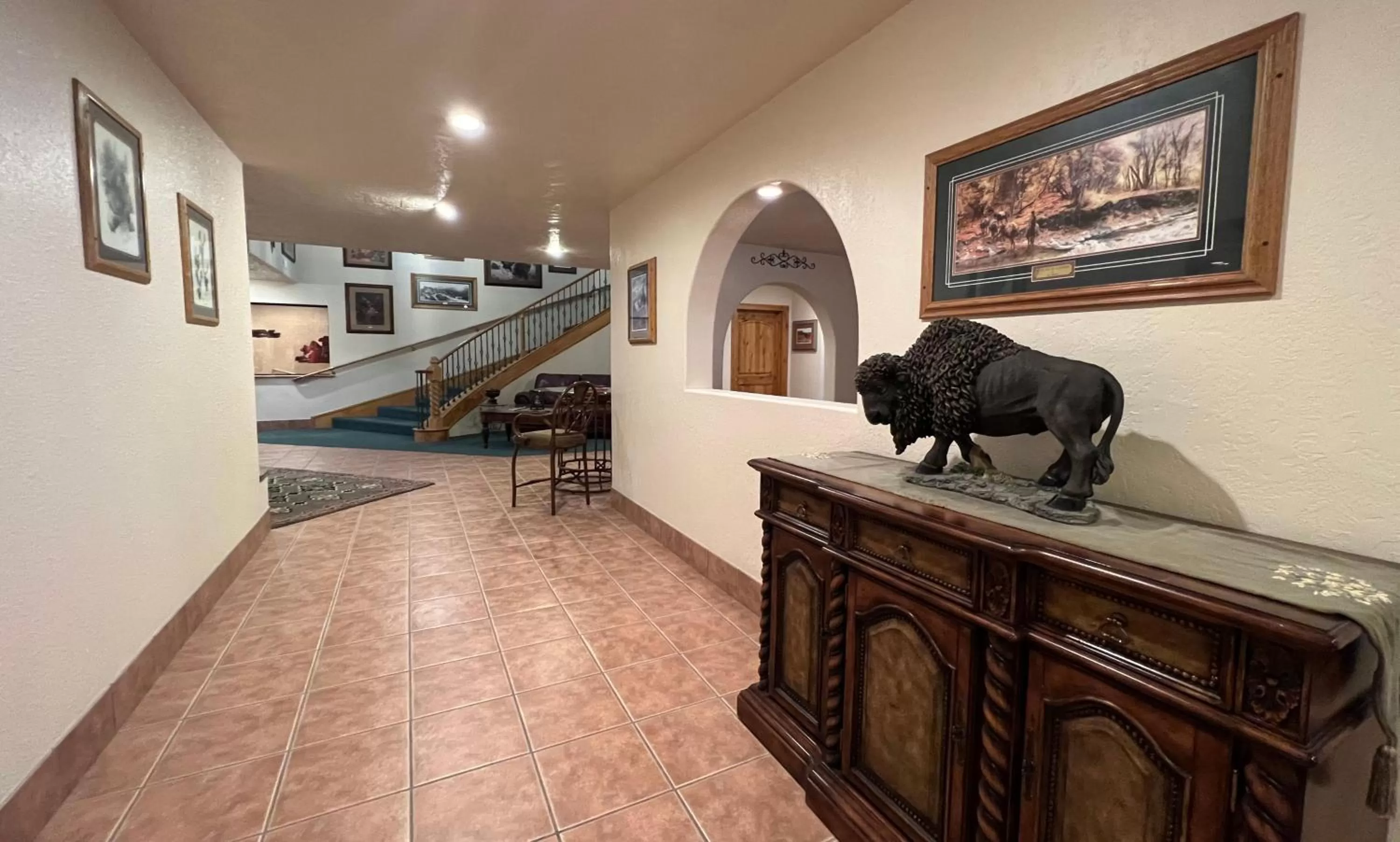 Lobby or reception in THE SNUGGLE INN