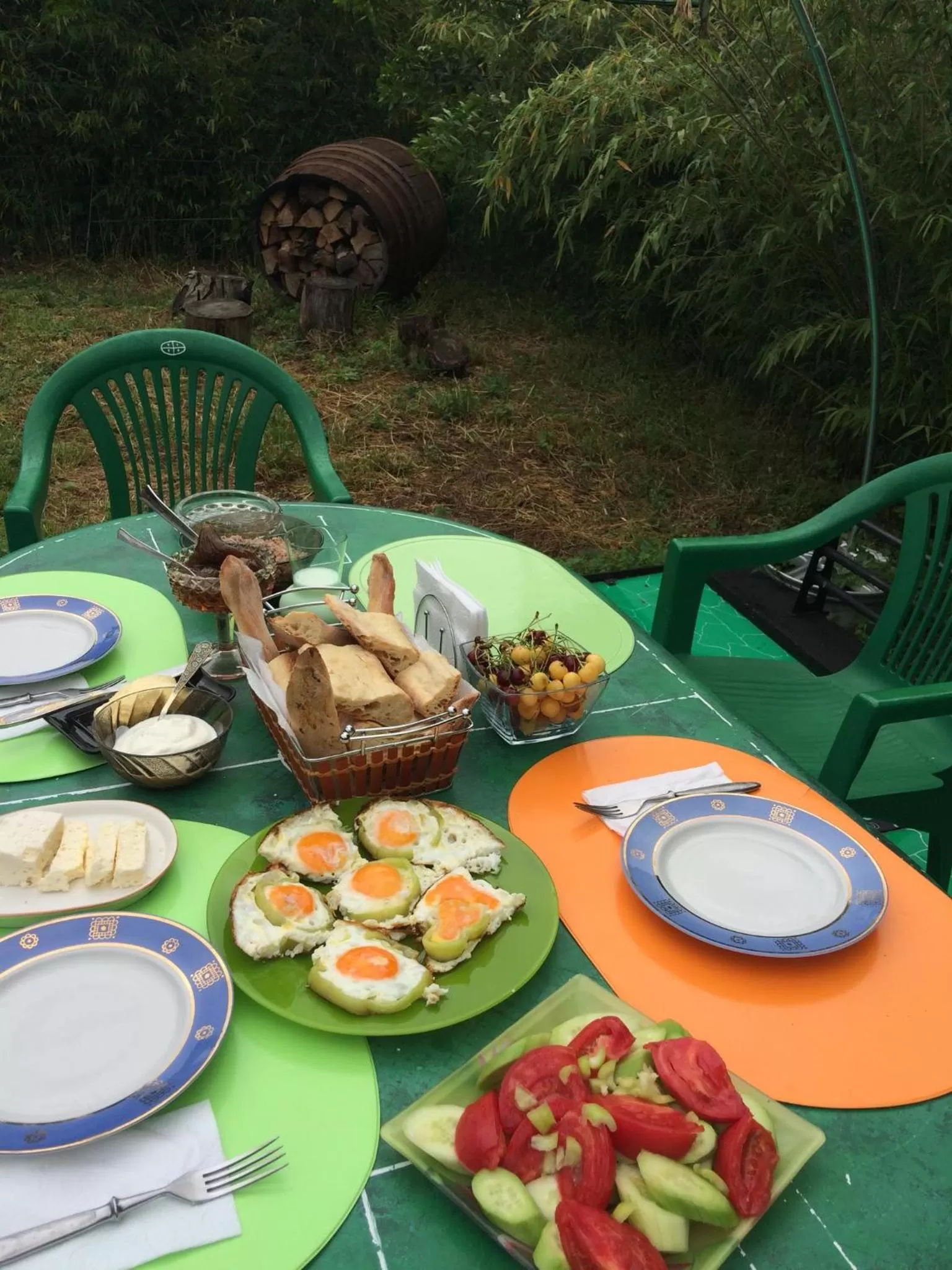Garden in Qilimcha's Guesthouse