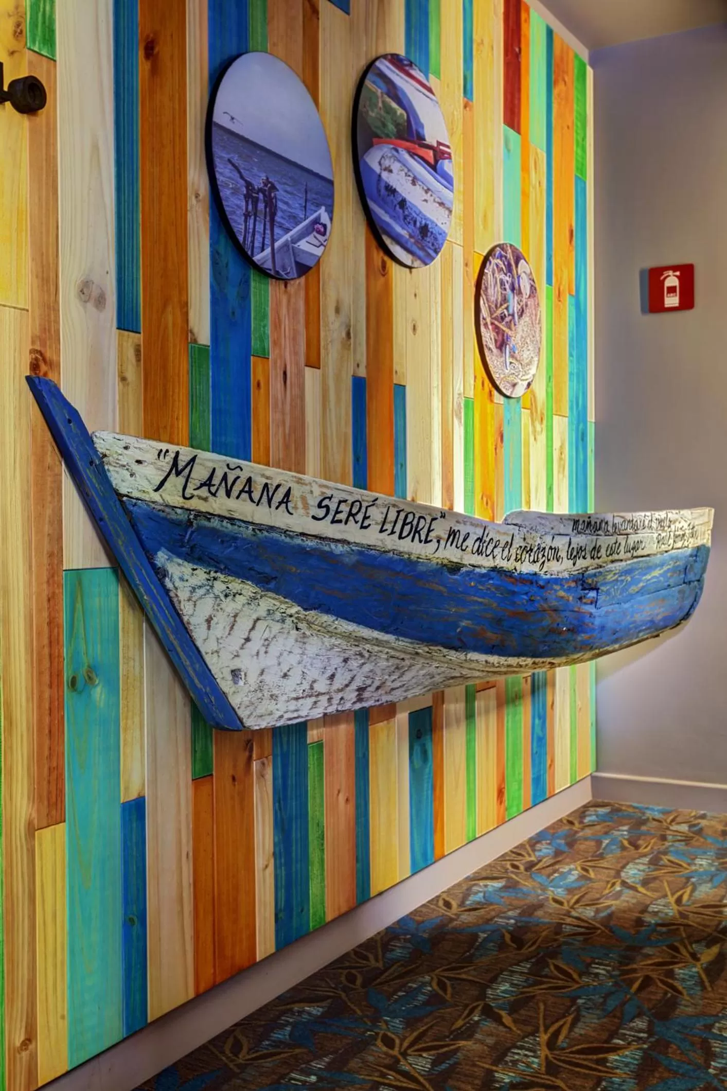 Decorative detail in GHL Hotel Monteria