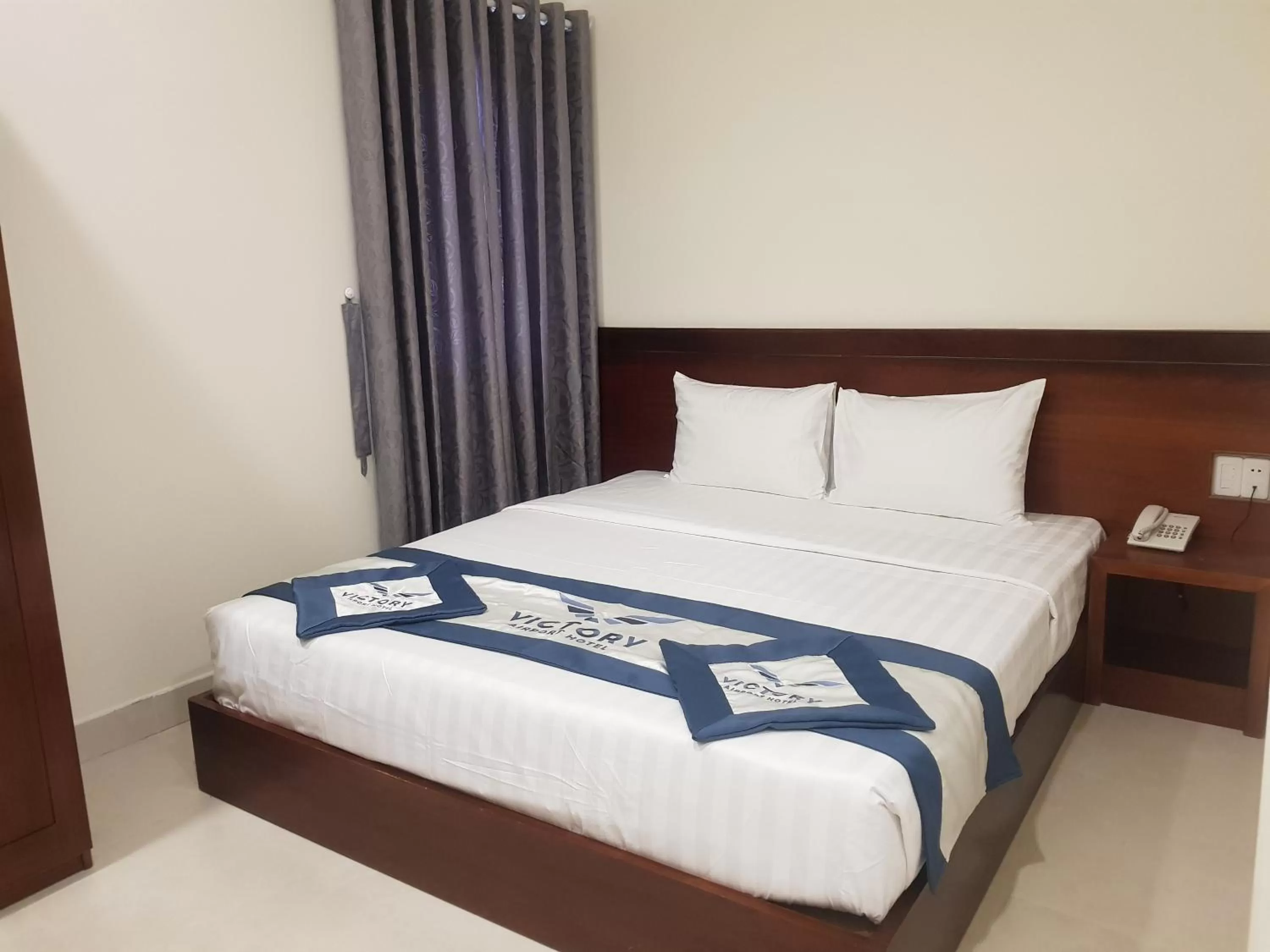 Bed in Victory Airport Hotel