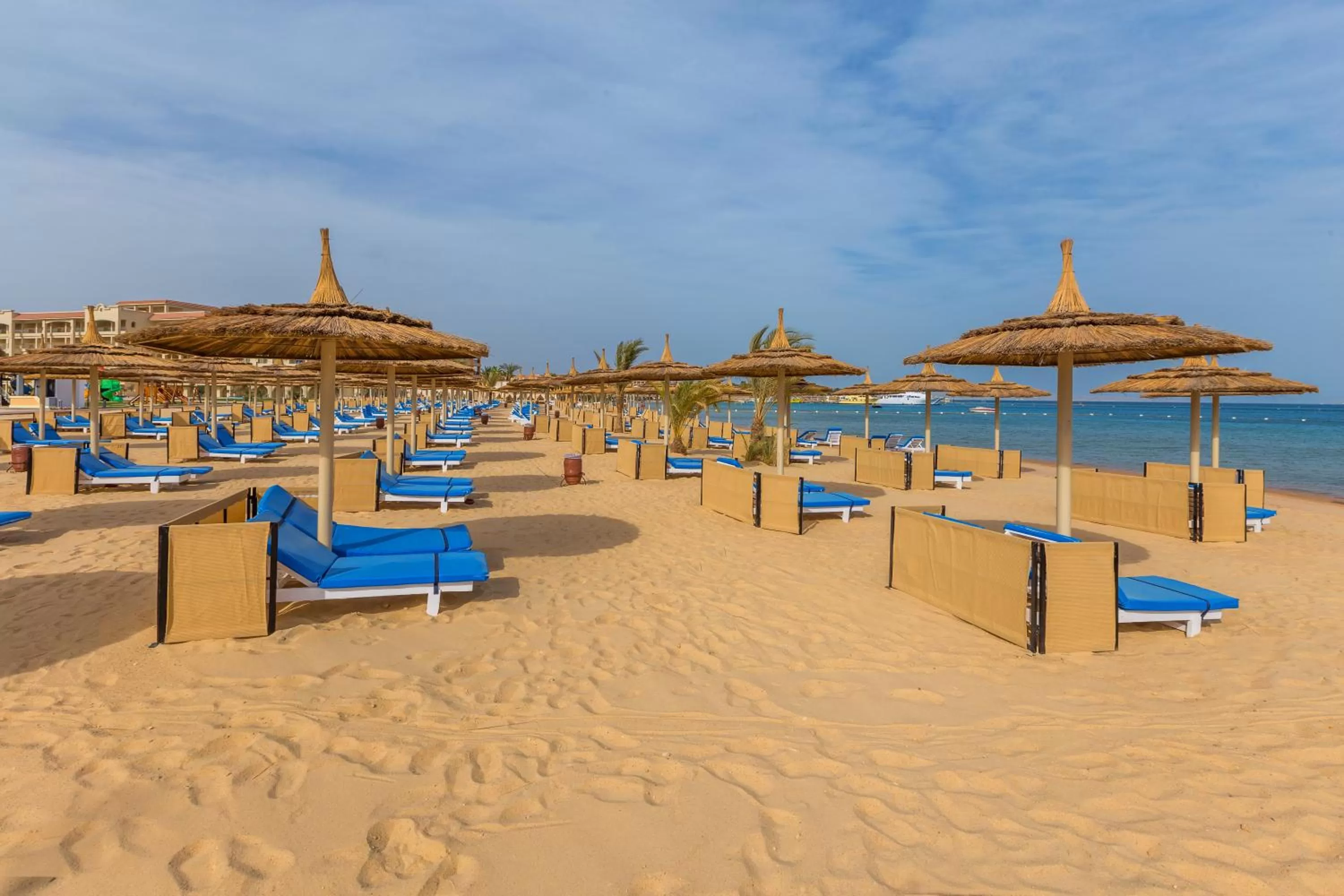 Sea view in Pickalbatros White Beach Resort - Hurghada