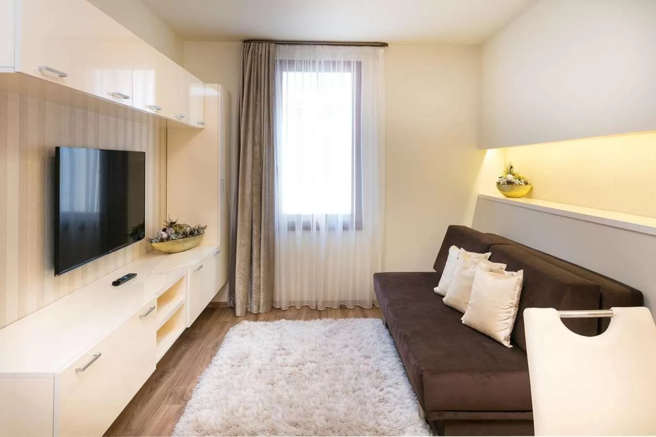 TV/Entertainment Center in Főtér Rezidencia 2