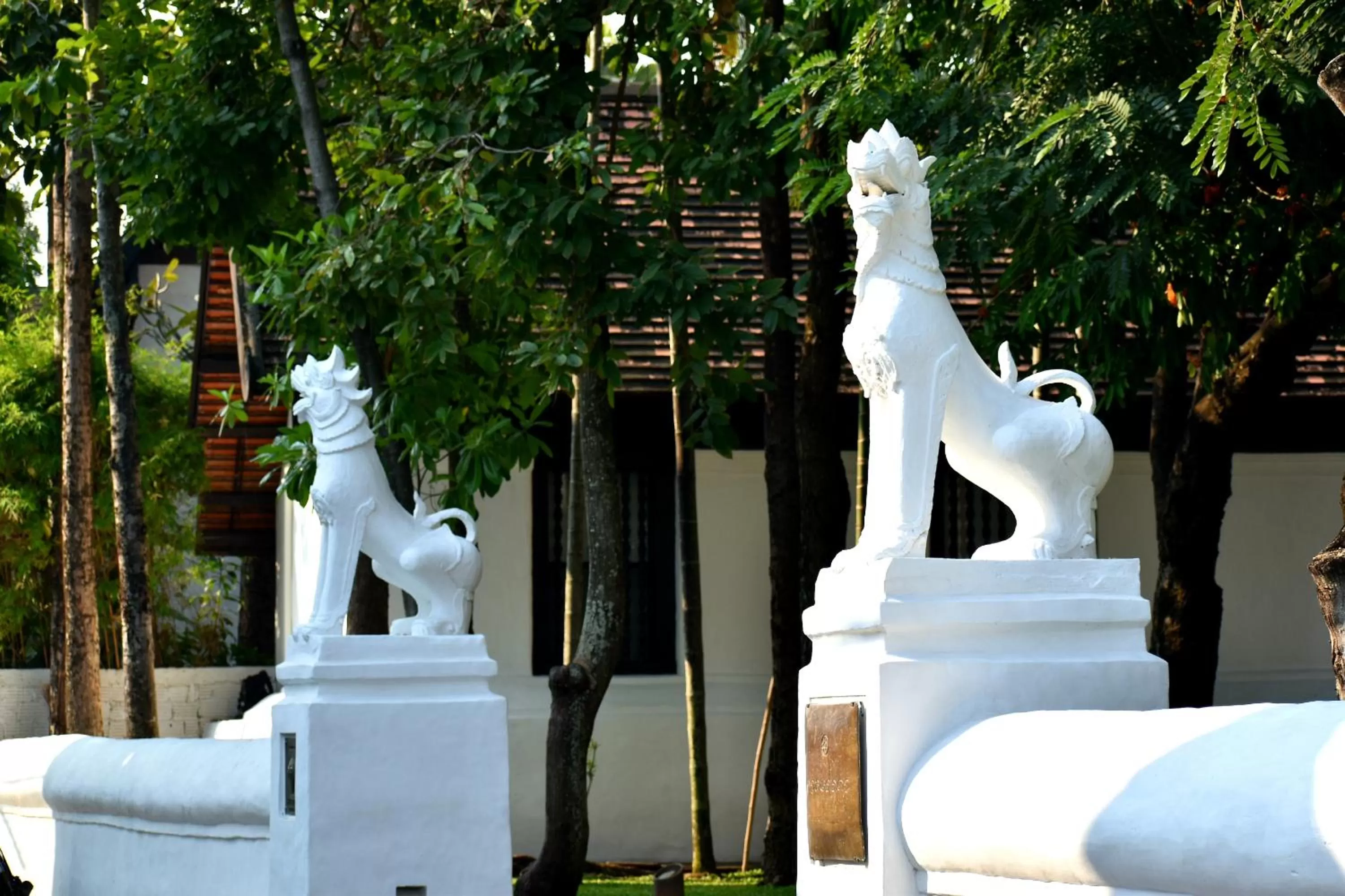 Facade/entrance in Rachamankha Hotel