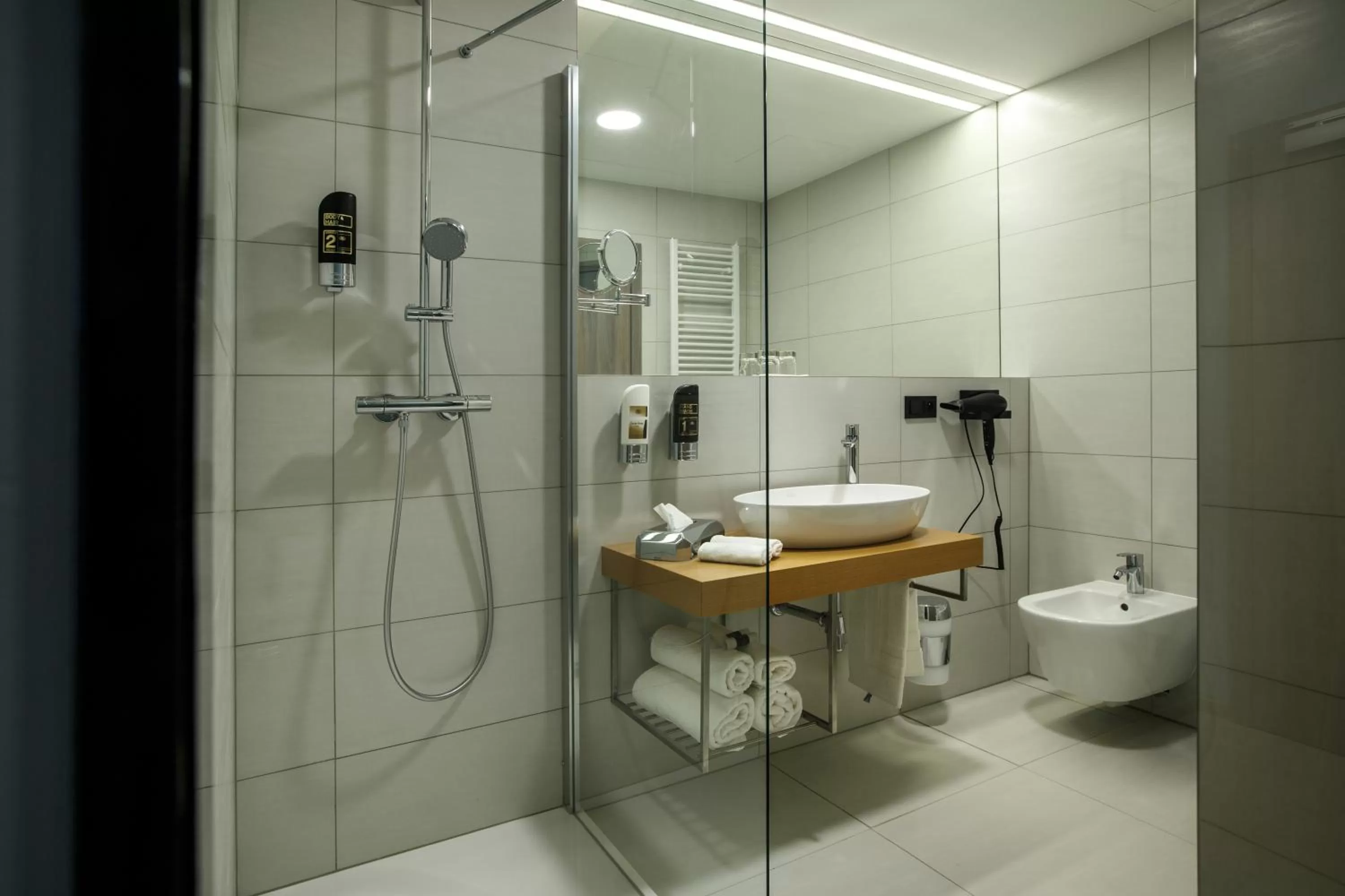 Bathroom in Hotel Rajka