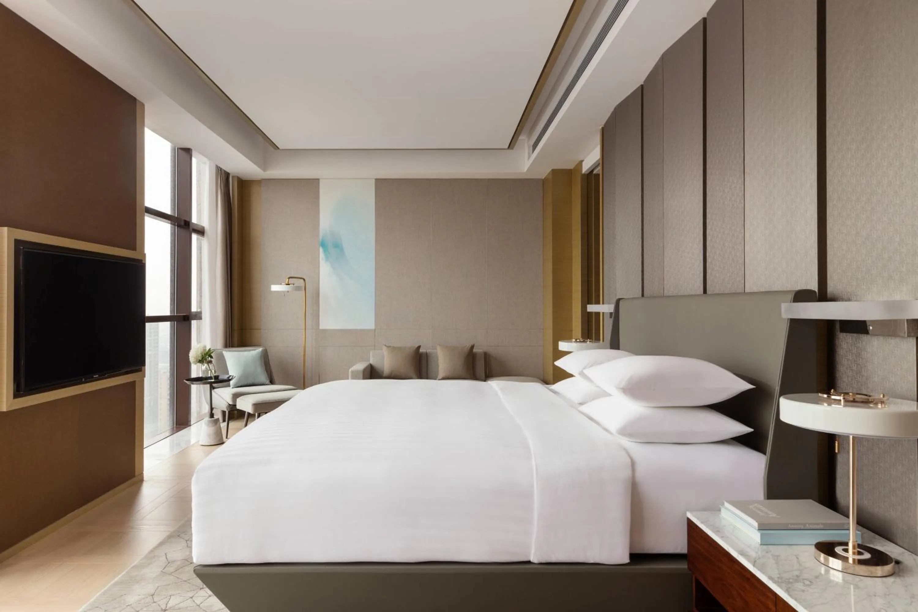 Bedroom, Bed in Courtyard by Marriott Shunde Longjiang