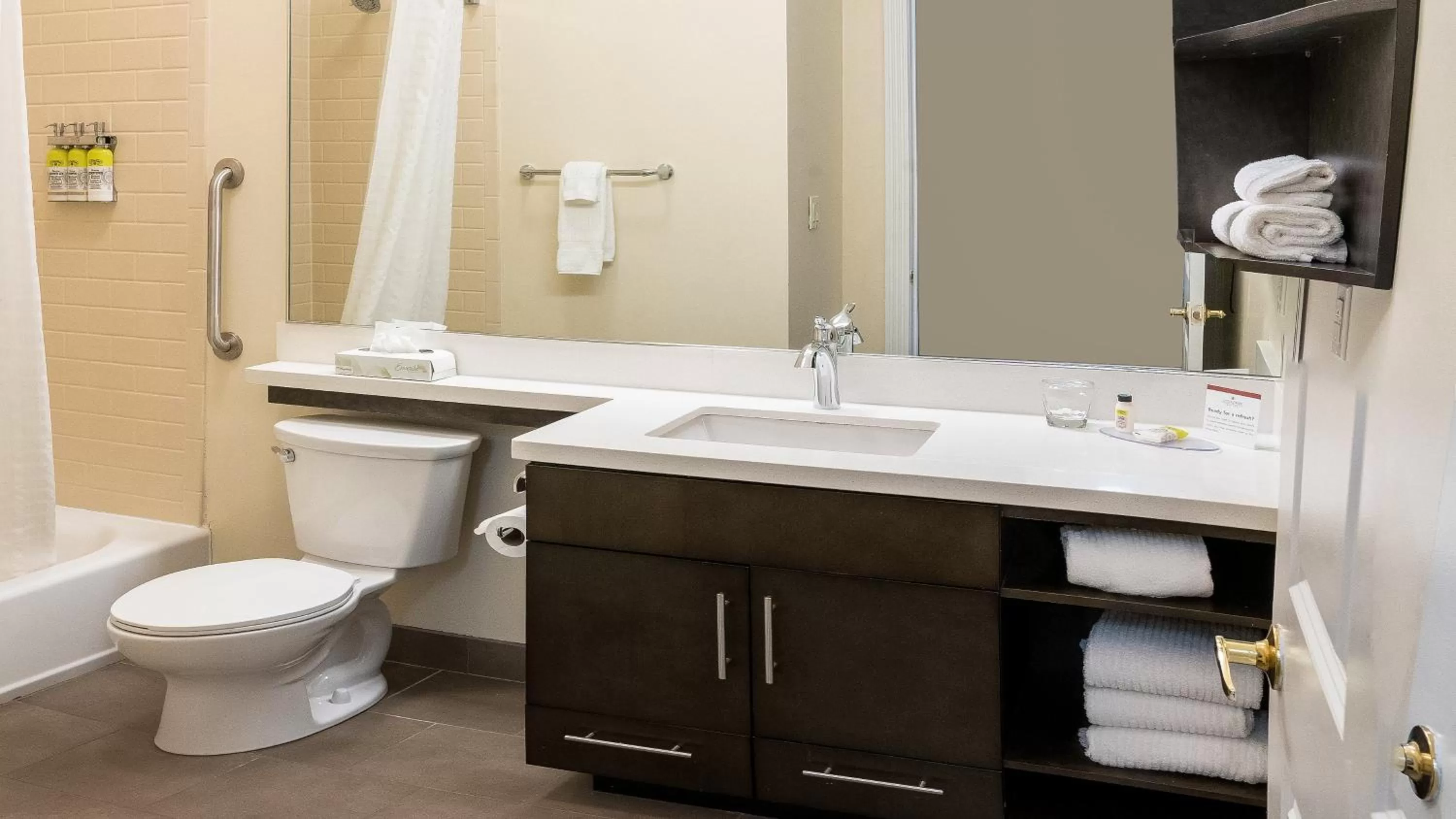 Bathroom in Candlewood Suites Saint Joseph - Benton Harbor by IHG