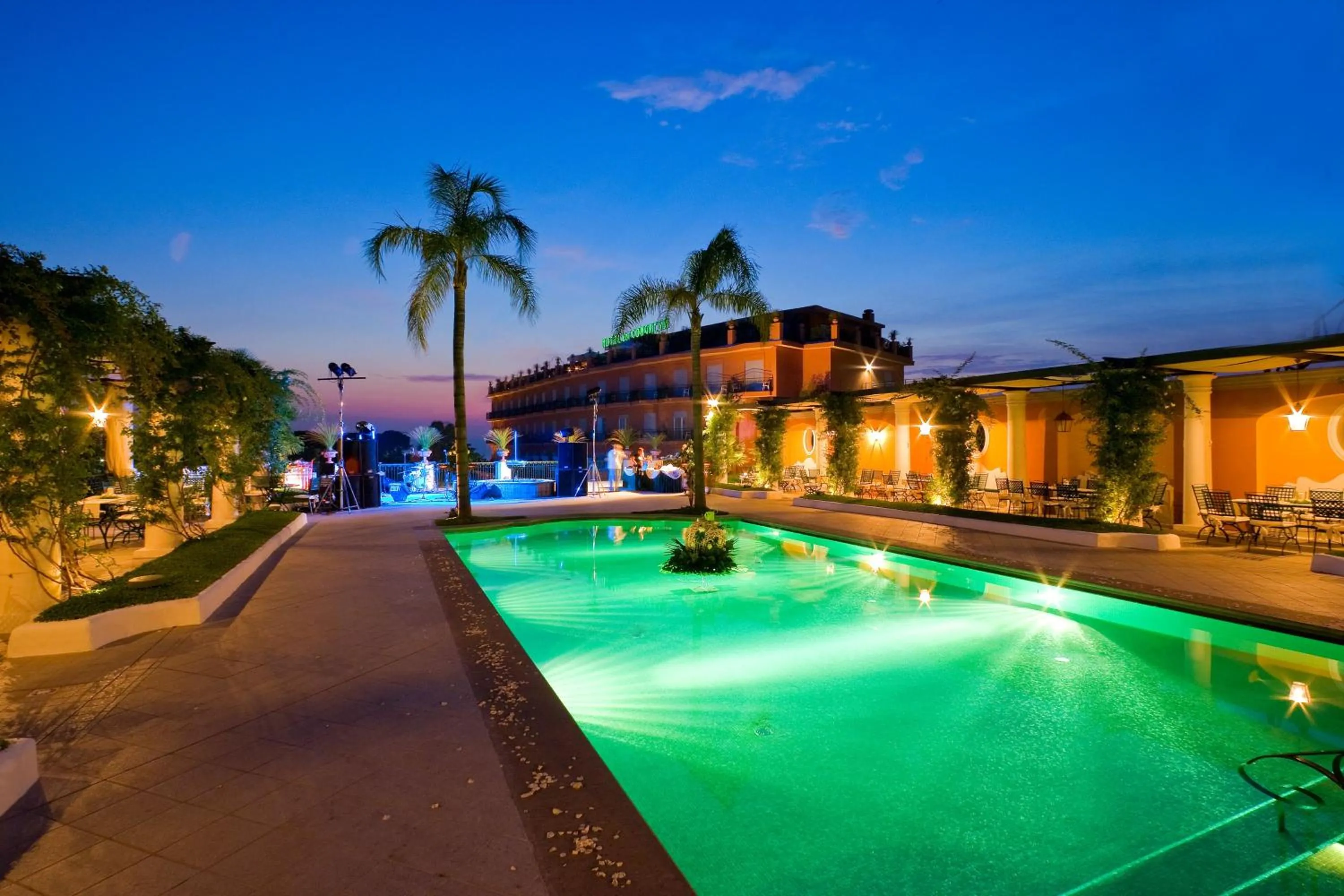 Swimming pool in Hotel dei Congressi