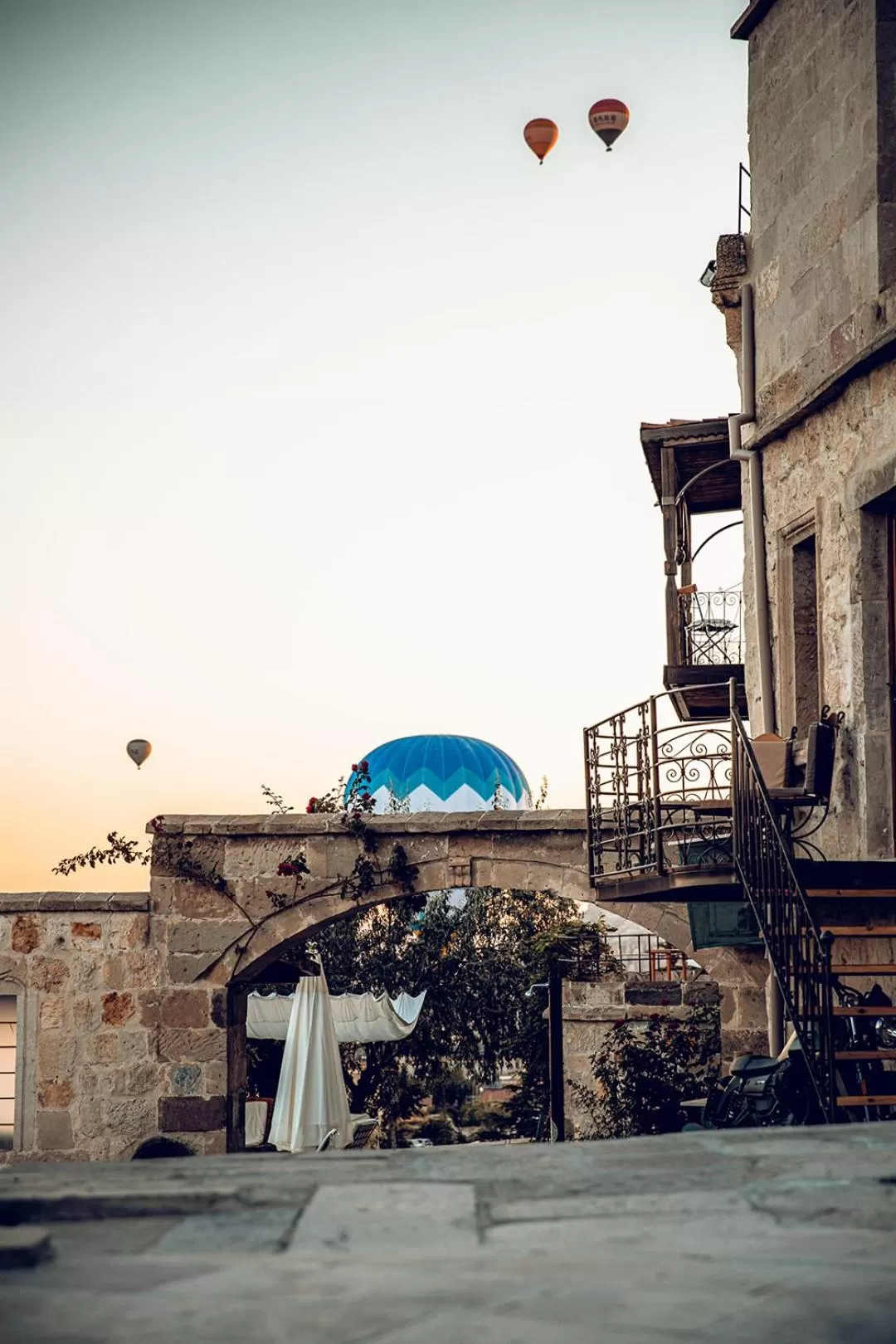 Property building in Kelebek Cave Hotel
